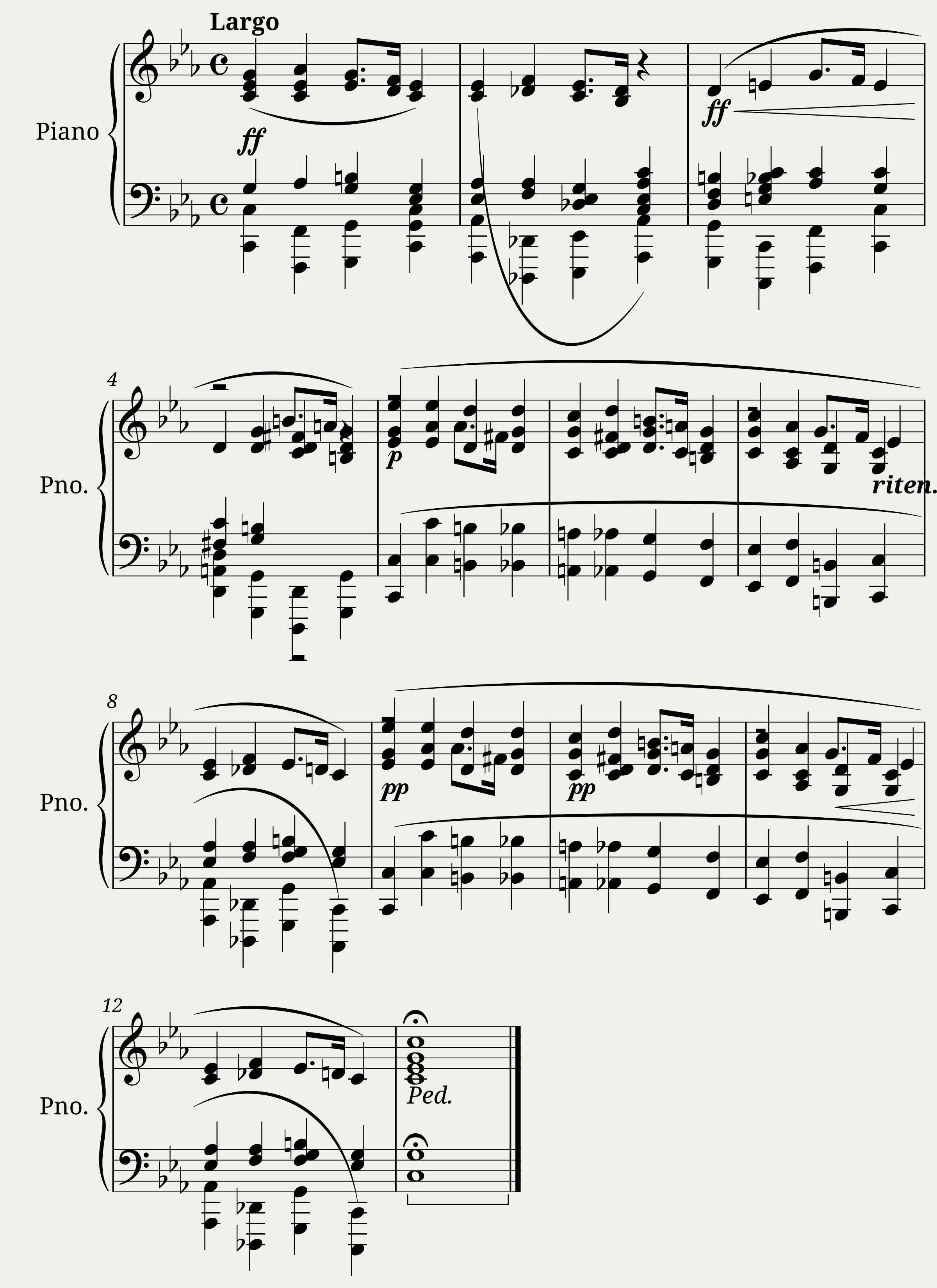 Chopin Prelude: Op. 28 No. 20