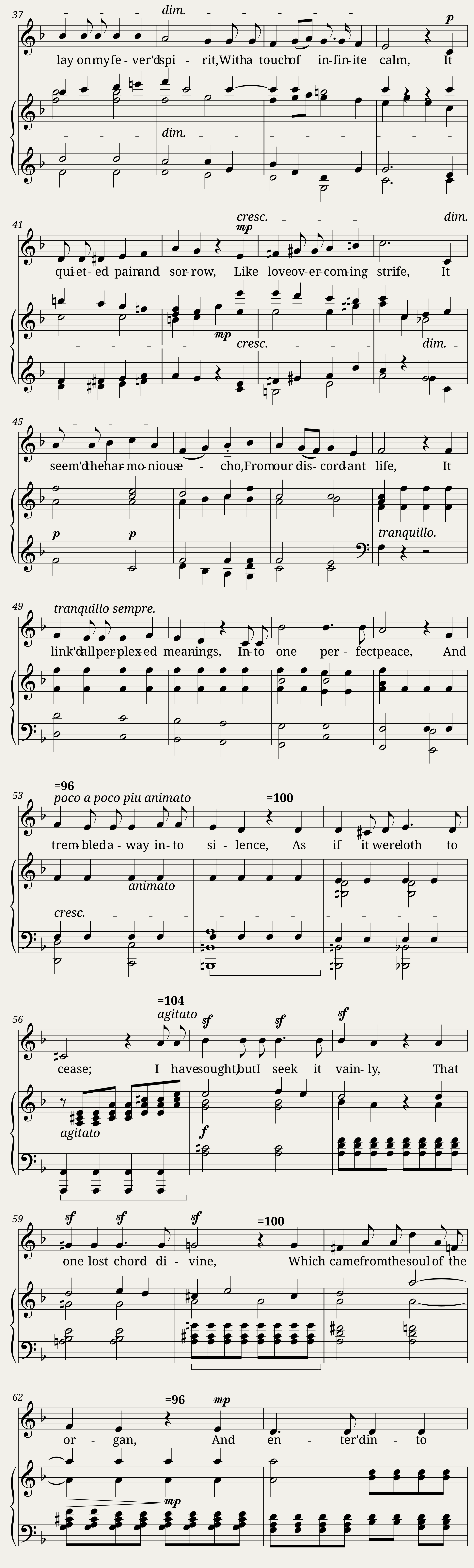 Sullivan Arthur - The Lost Chord — 3/4