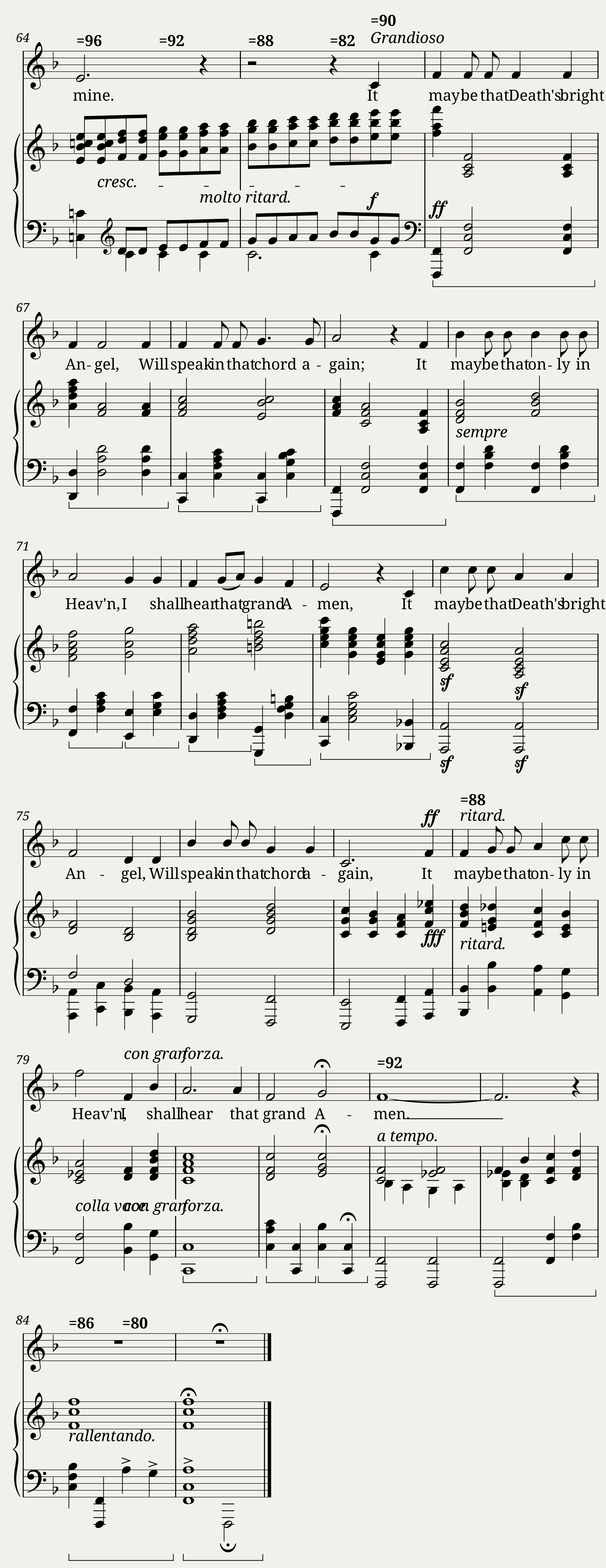 Sullivan Arthur - The Lost Chord — 4/4