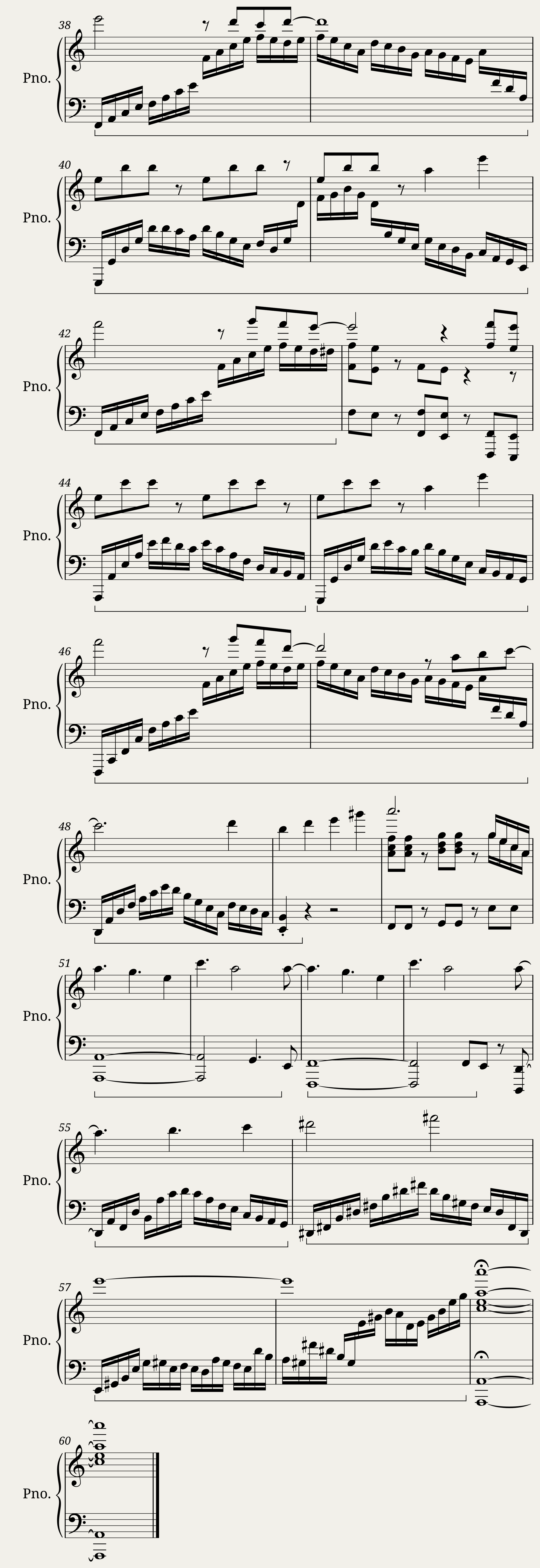 Étude Op. 1 No. 5 (Stand Proud) — 3/3