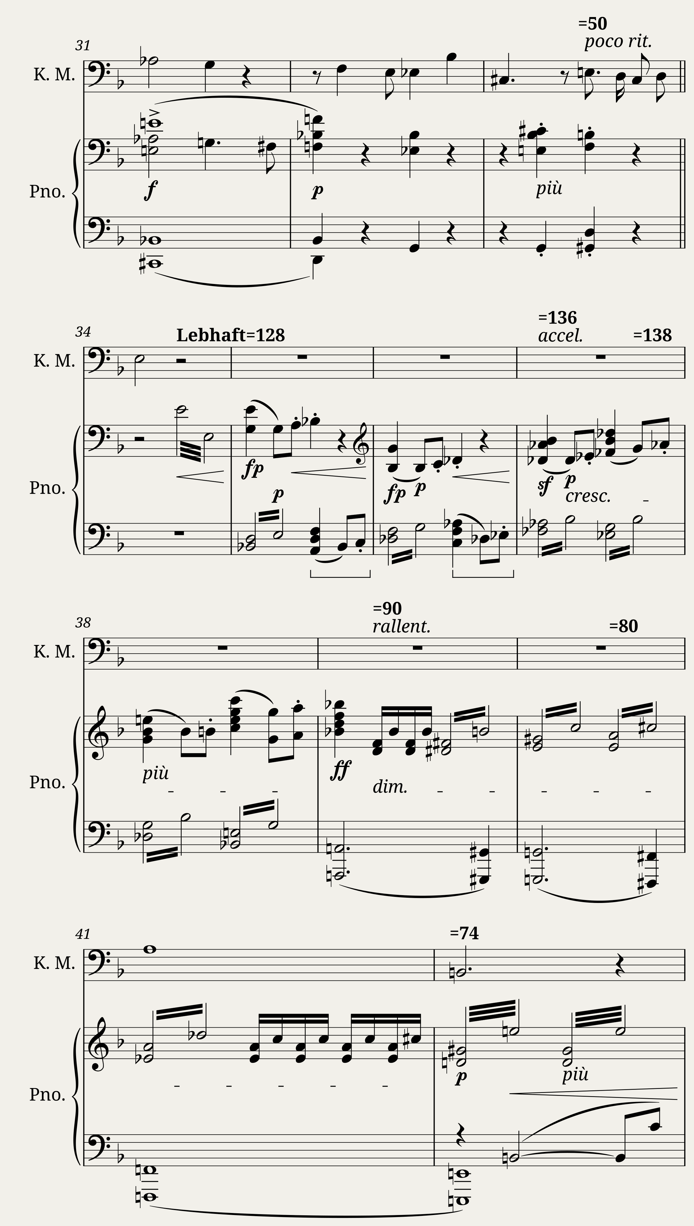 Richard Wagner - Parsifal Act 3 Transformation Music (Piano Solo) WWV111 — 2/4