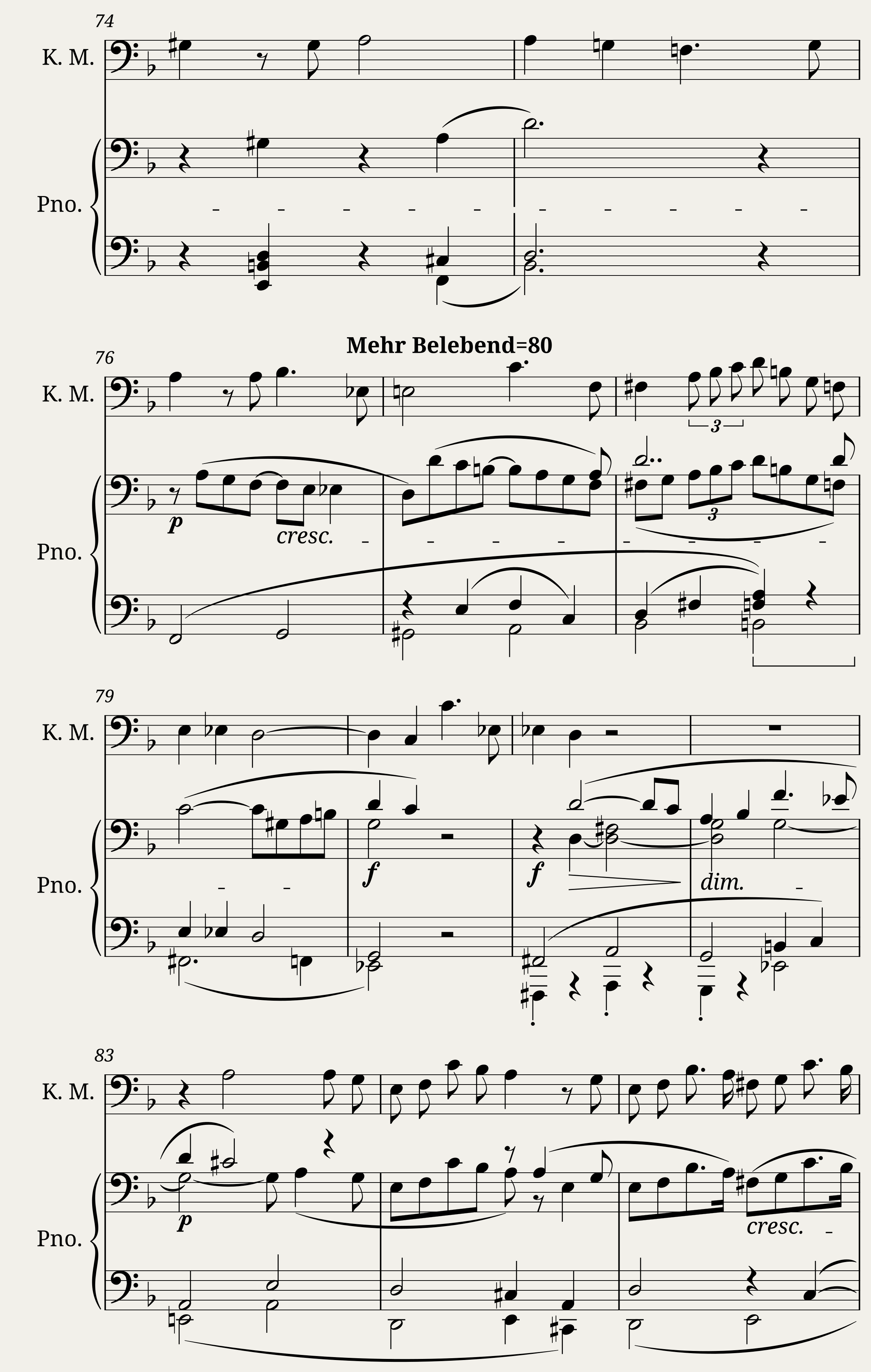 Richard Wagner - Parsifal Act 3 Transformation Music (Piano Solo) WWV111 — 4/4