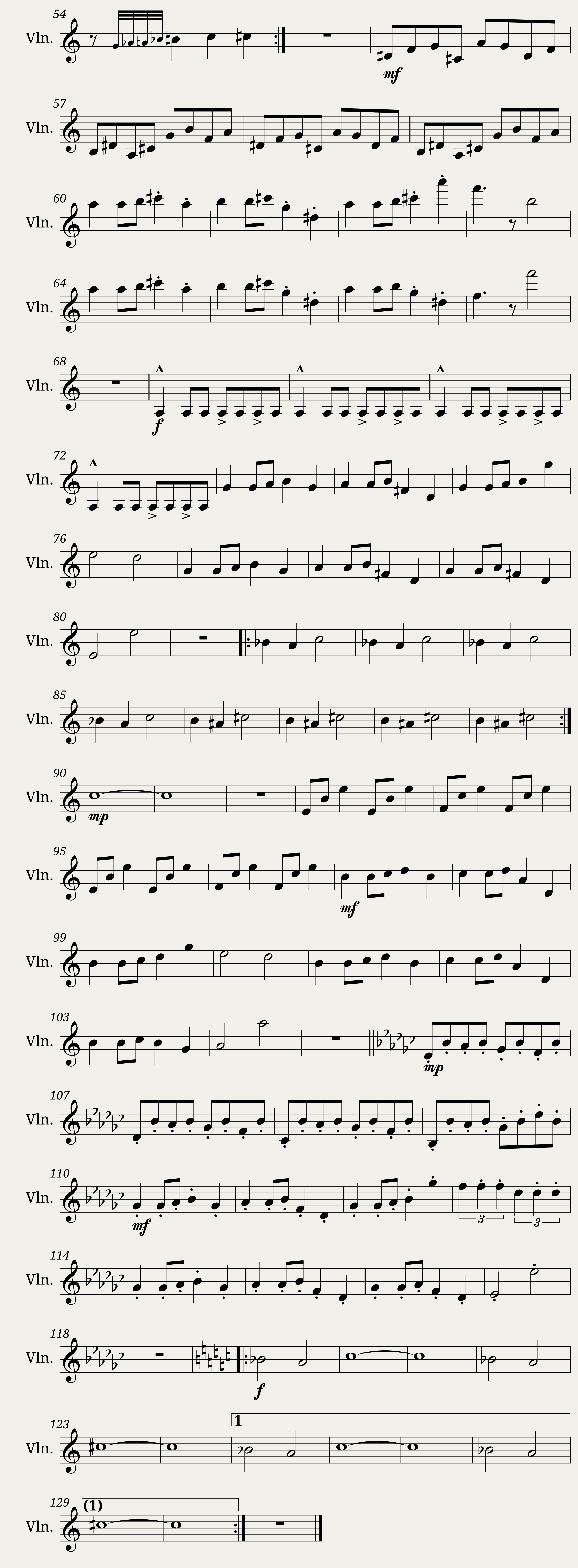 Your Best Nightmare - Violin Solo — 2/2