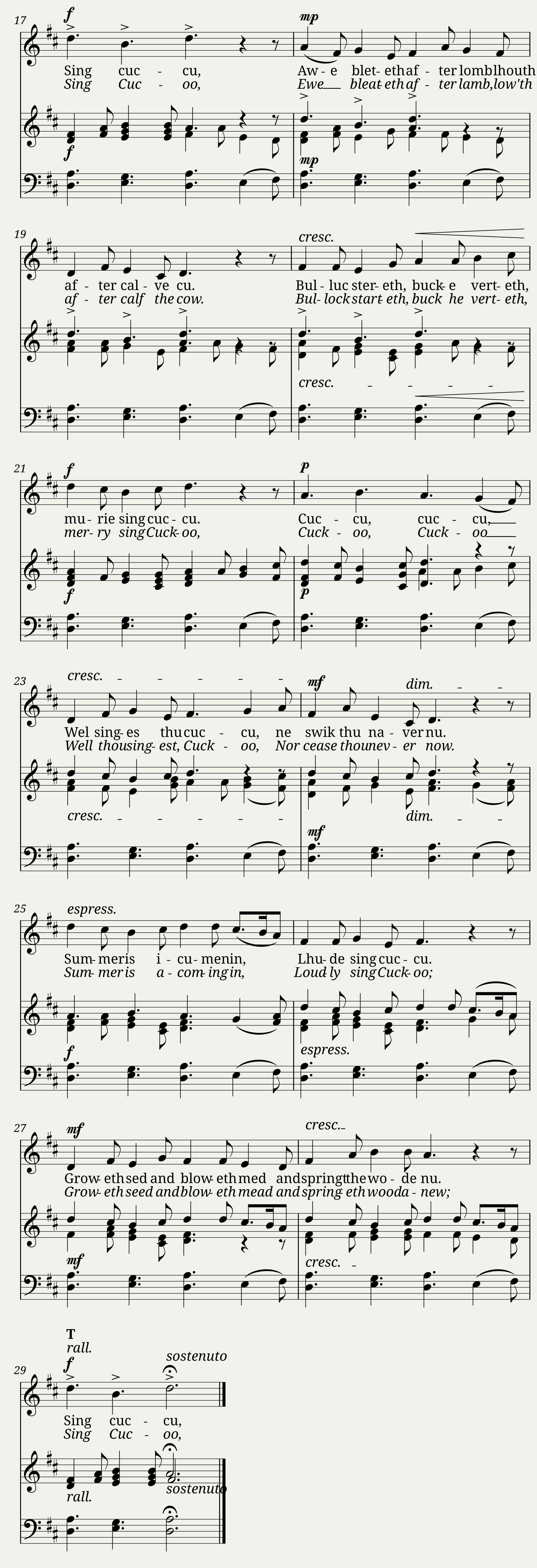 Summer Is Icumen In — 2/2