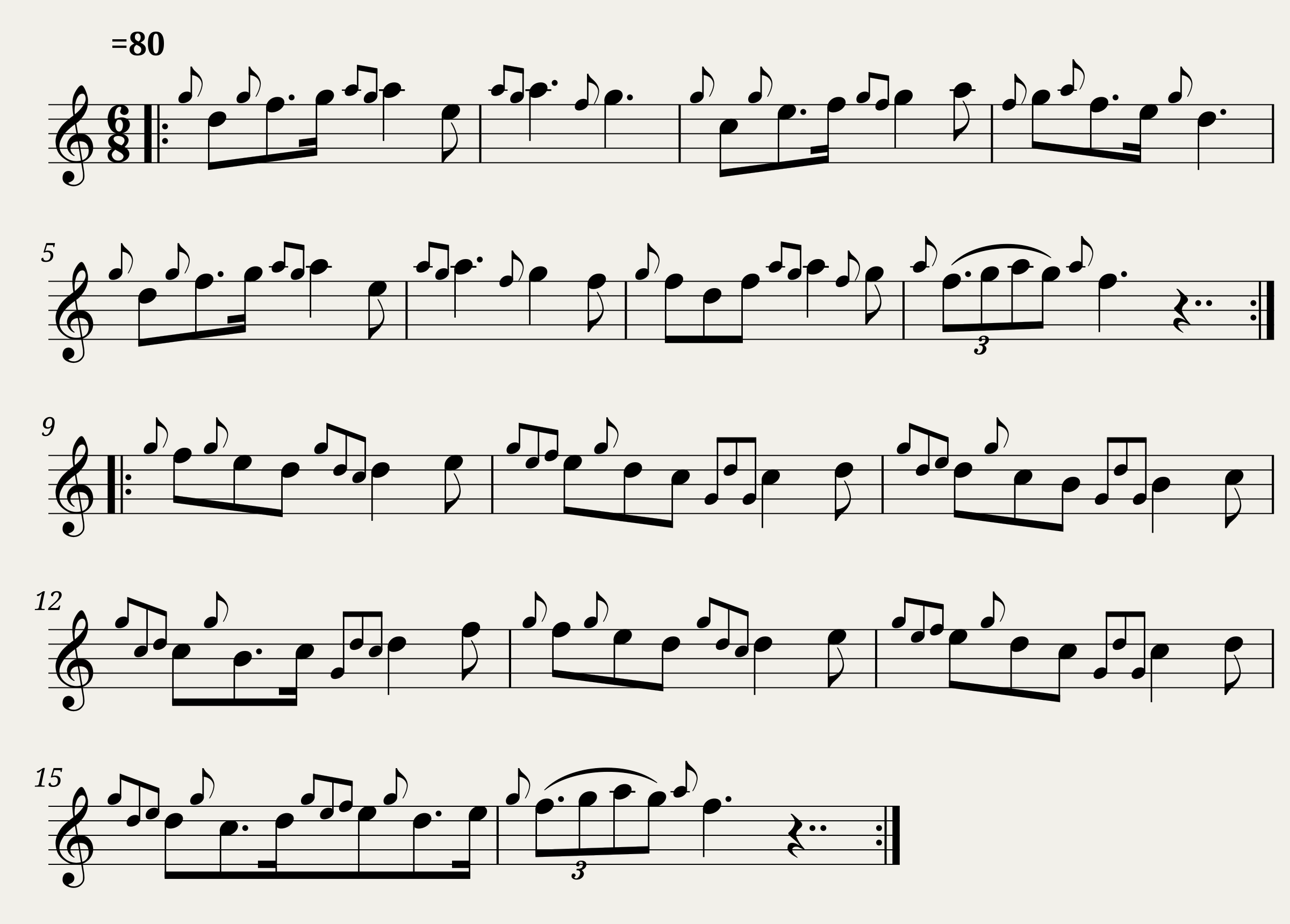 The Highland Cradle Song - seconds