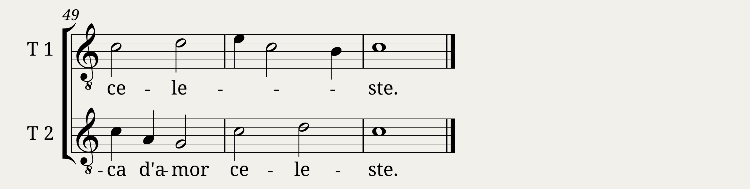Come la sera 'l foco - Giovanni Matteo Asola — 2/2