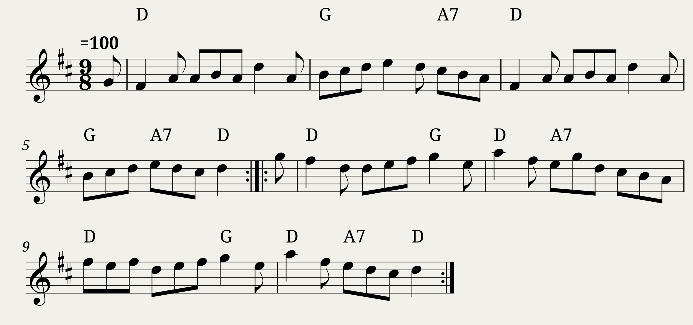 Traditional music - Hunting the Hare
