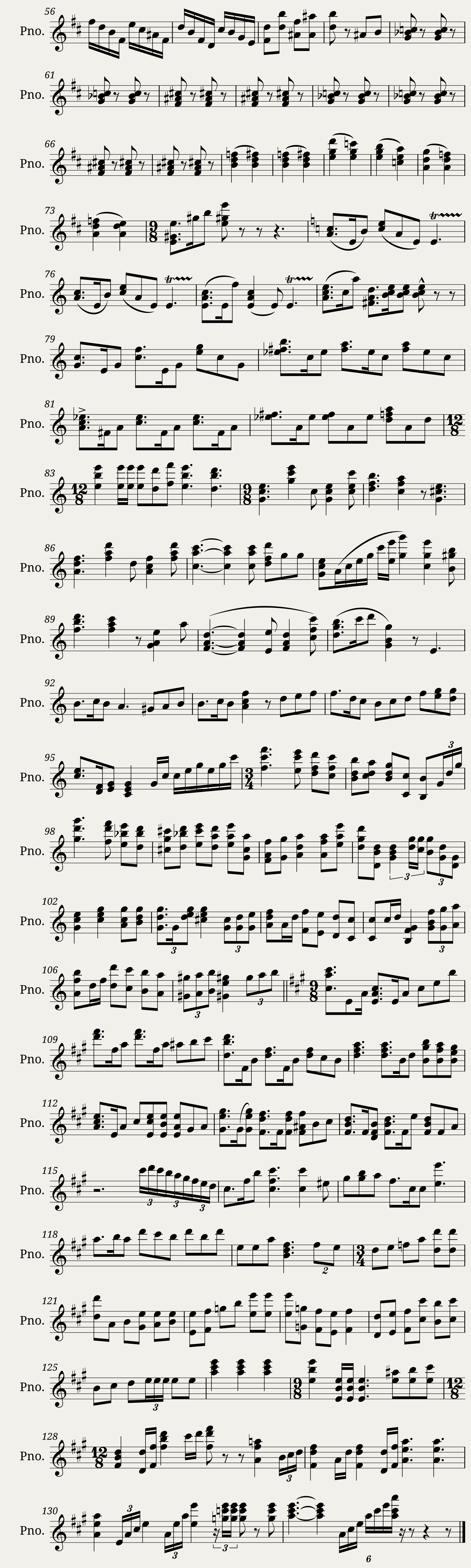 FINAL SWIM ON TREBLE nontransposing — 2/2