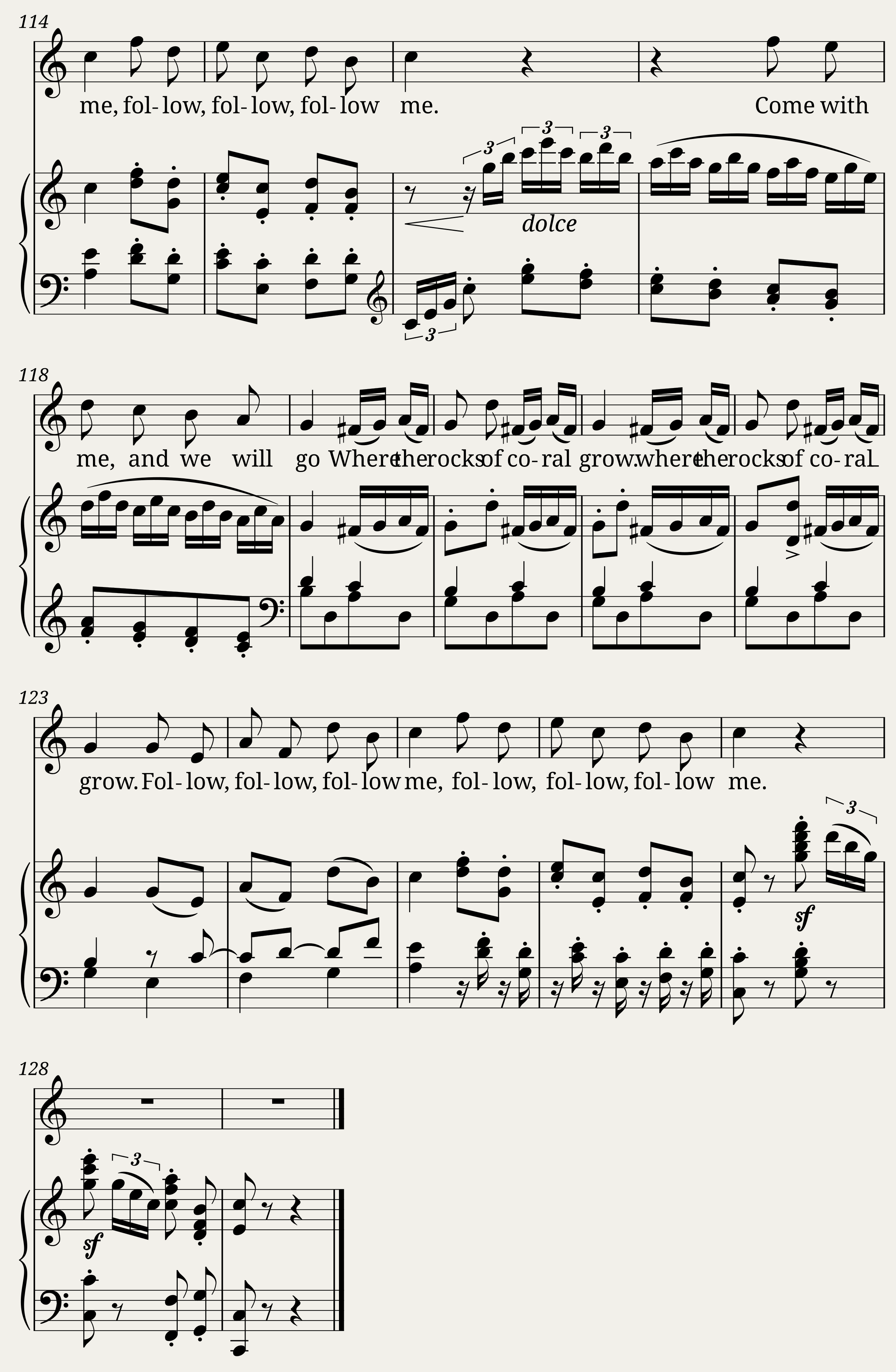 The Mermaid’s Song, Hob.XXVIa25 — 4/4