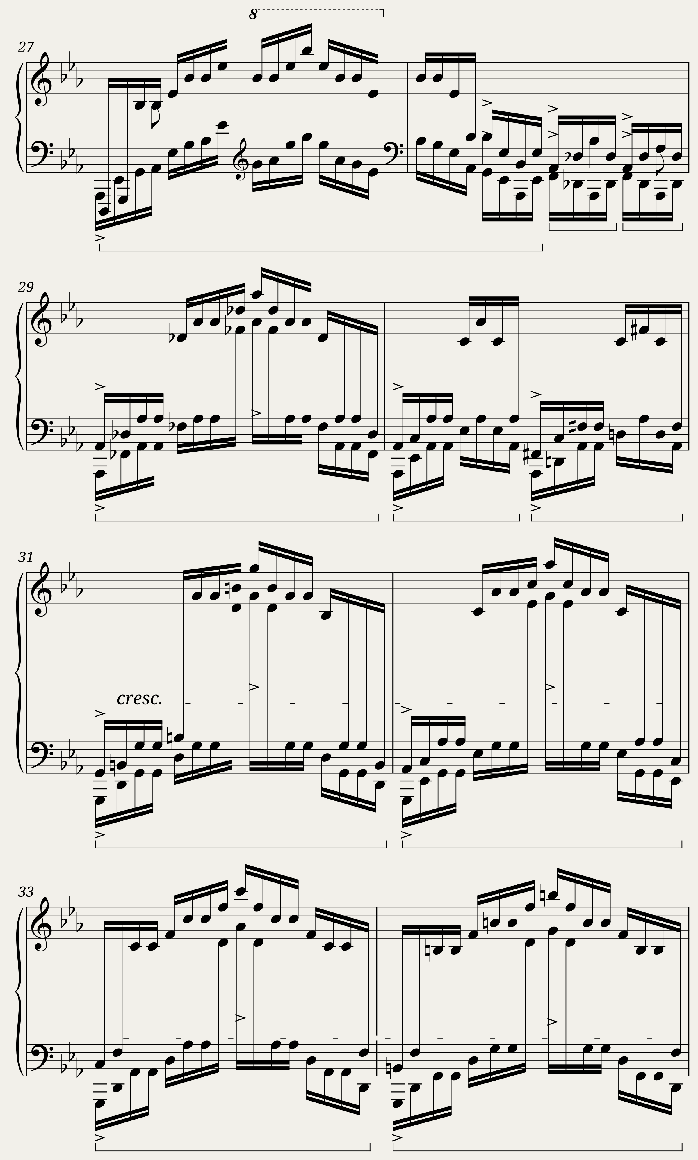 Chopin Etude Op 25 No 12 in C minor — 3/8
