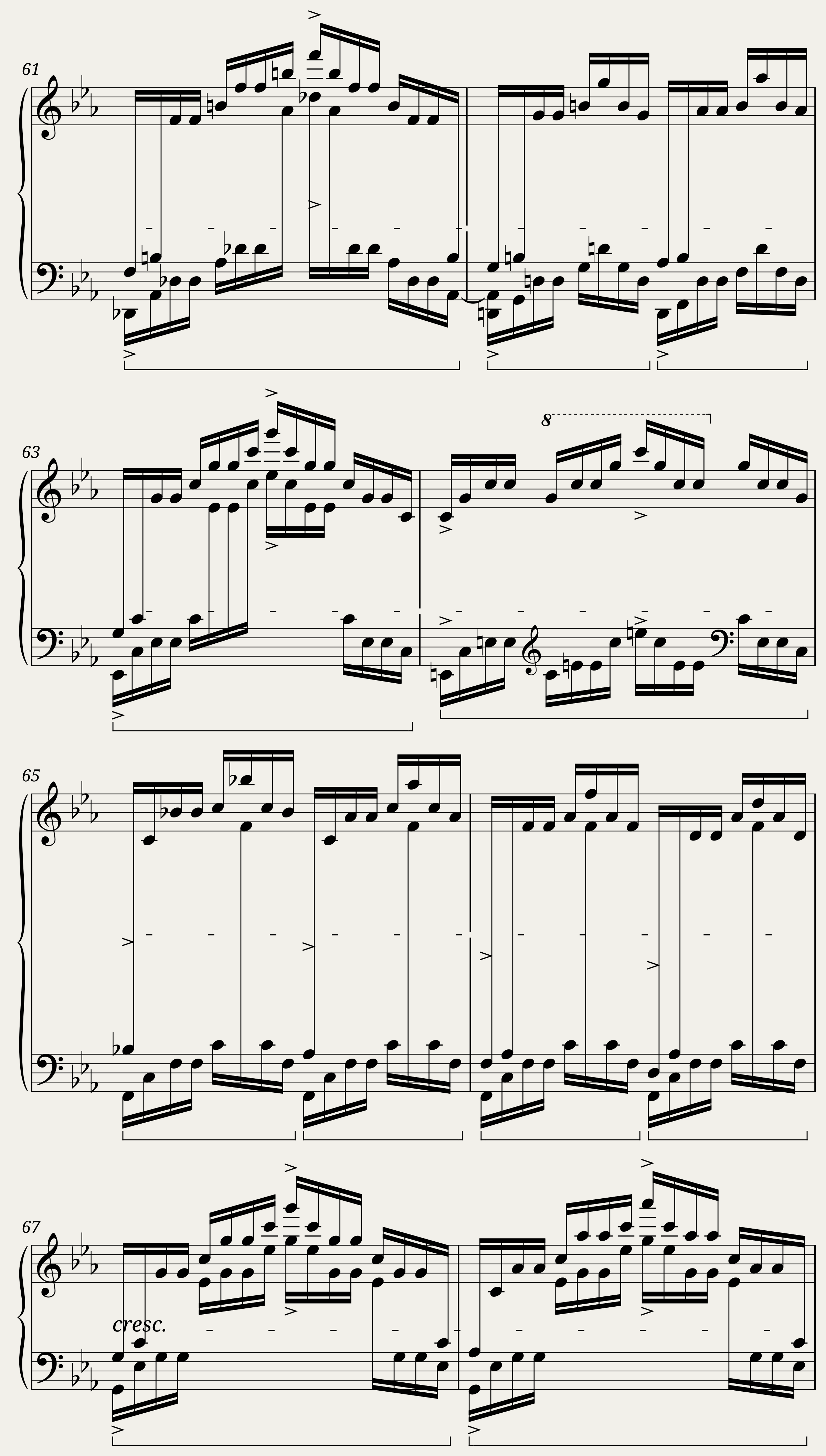 Chopin Etude Op 25 No 12 in C minor — 7/8