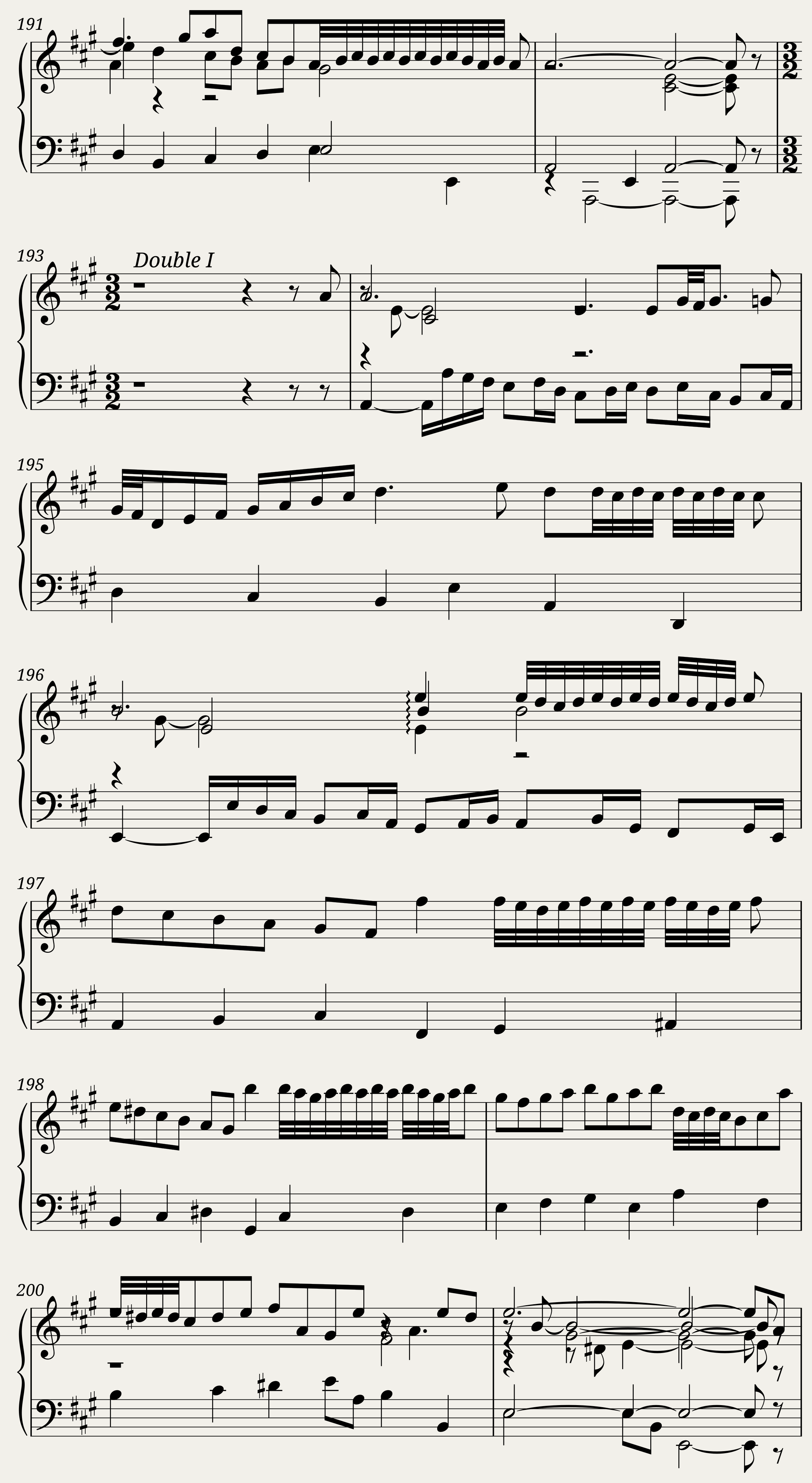 BWV 806: English Suite I (A = 415 Hz) - Harpsichord sound — 17/43