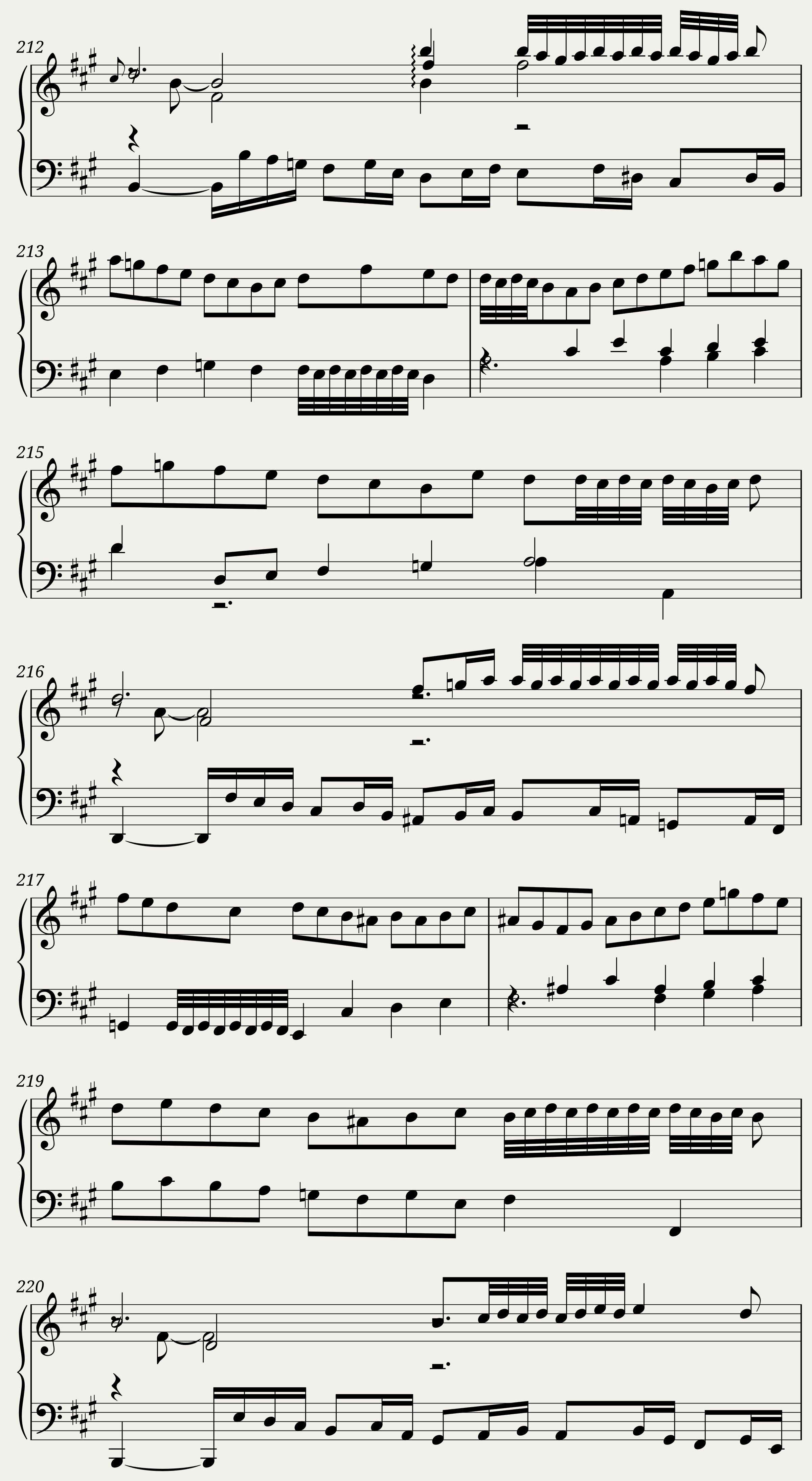 BWV 806: English Suite I (A = 415 Hz) - Harpsichord sound — 19/43
