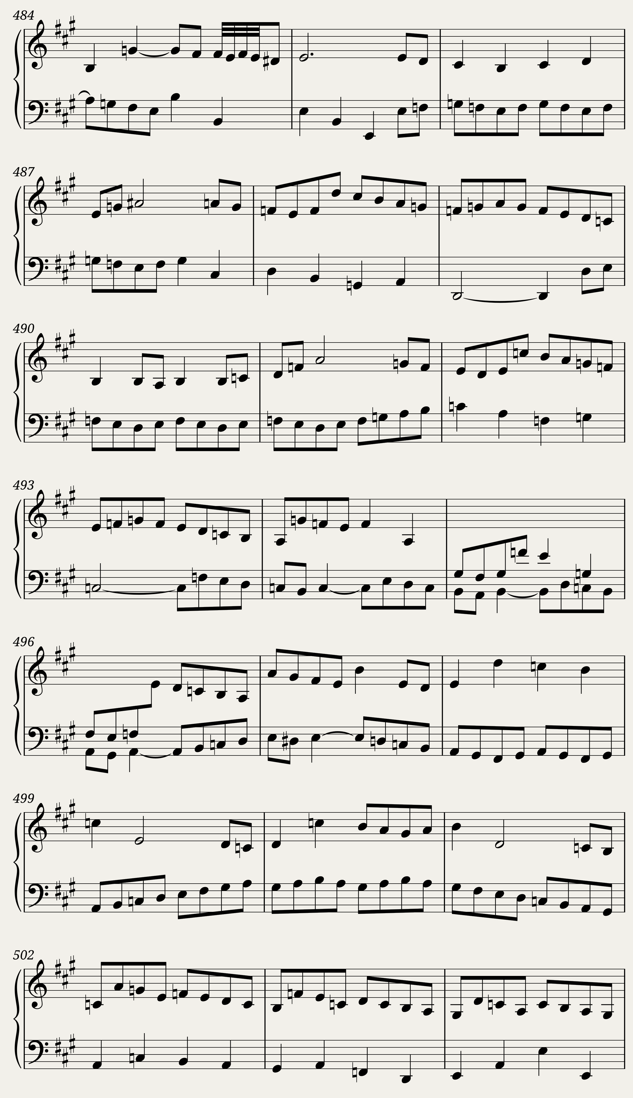 BWV 806: English Suite I (A = 415 Hz) - Harpsichord sound — 35/43