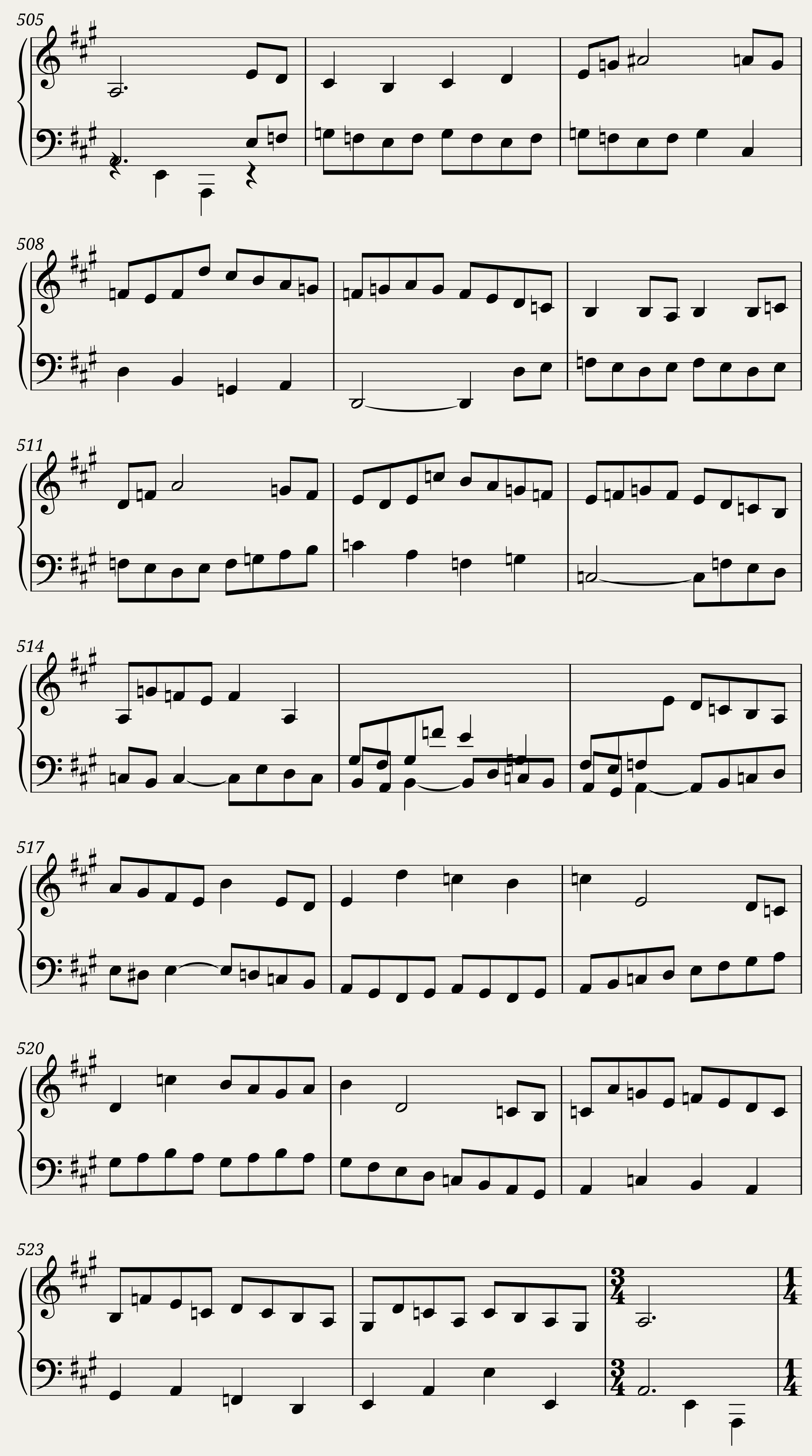 BWV 806: English Suite I (A = 415 Hz) - Harpsichord sound — 36/43