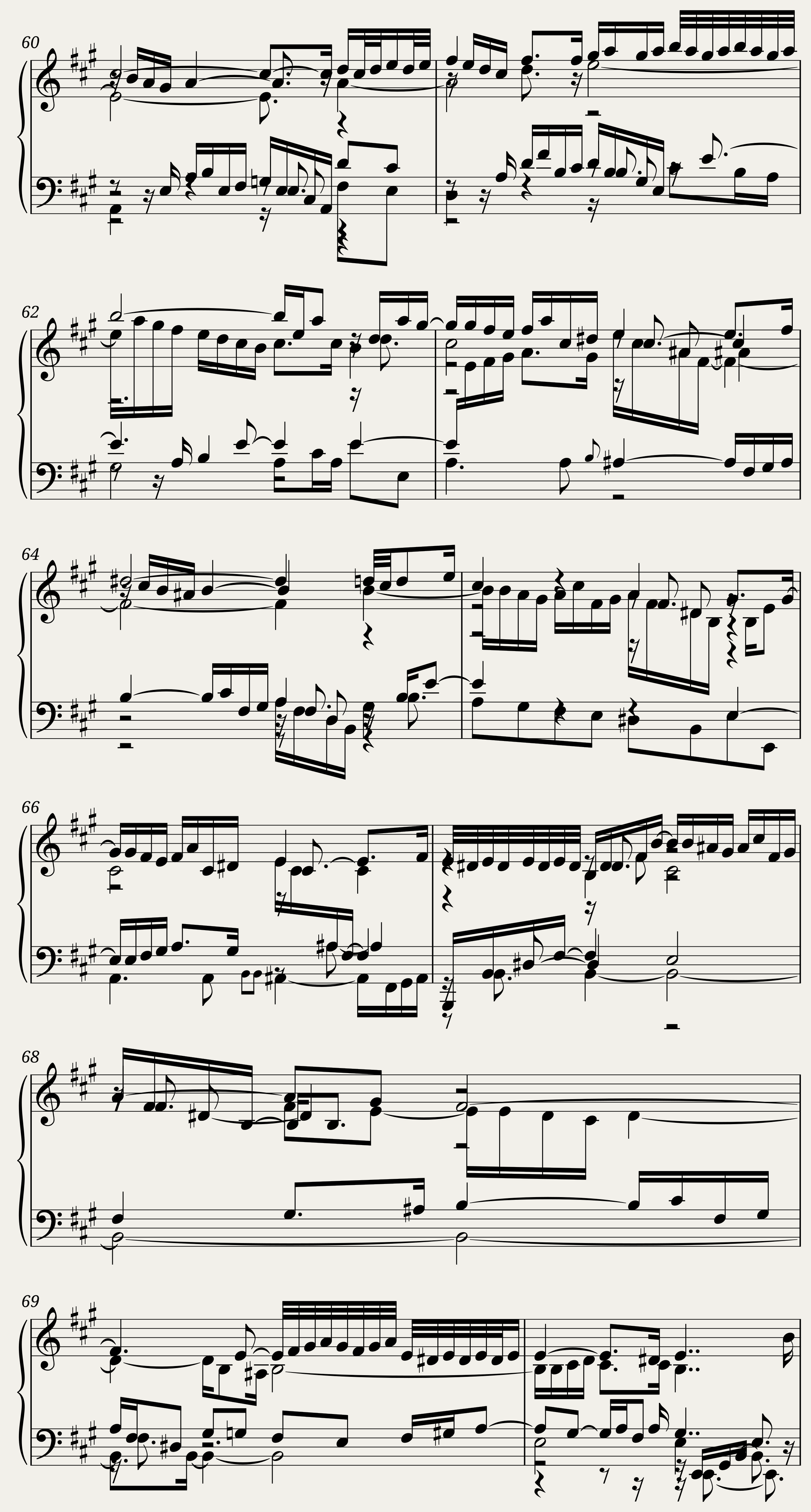 BWV 806: English Suite I (A = 415 Hz) - Harpsichord sound — 5/43