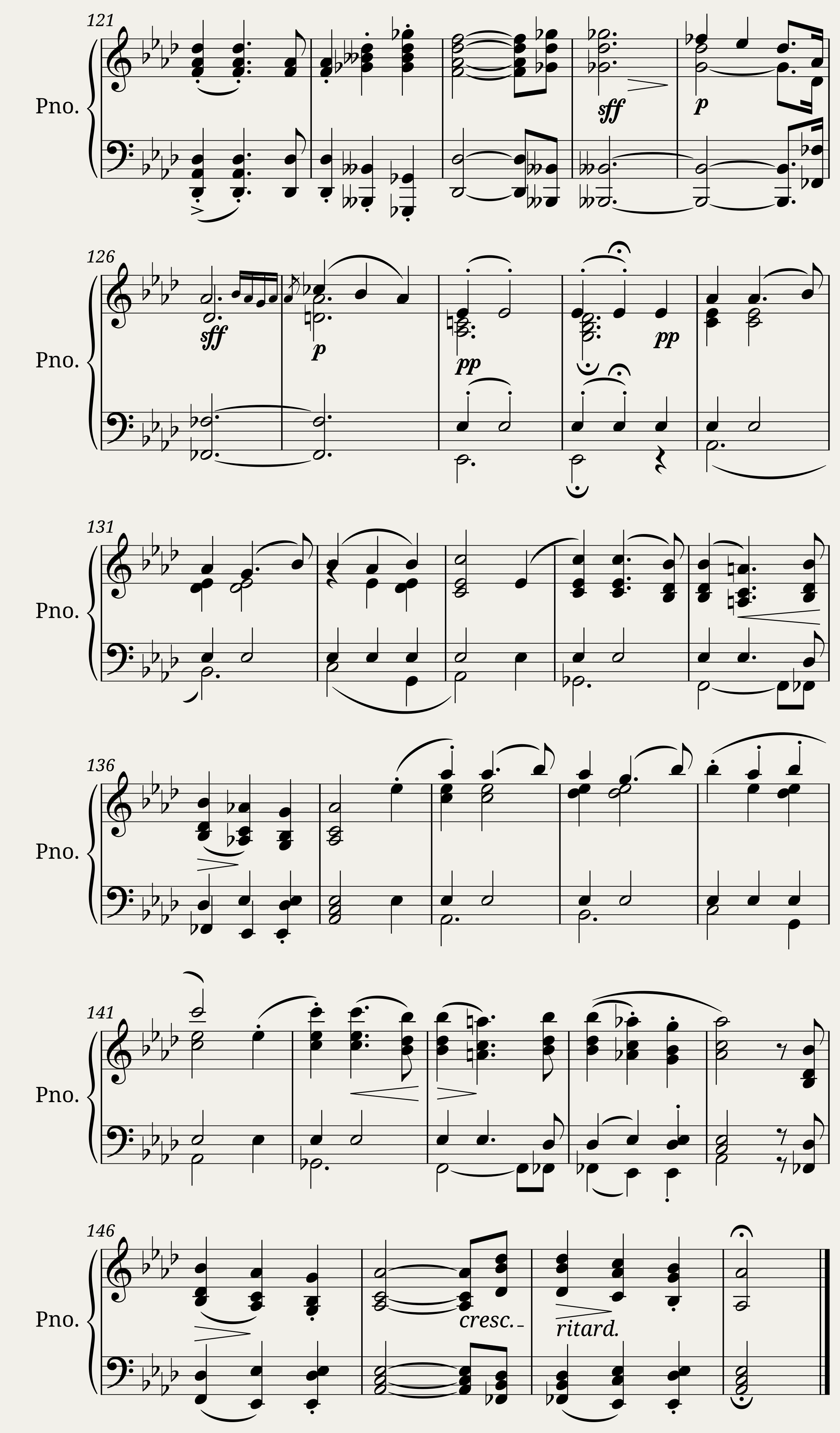 Schubert Impromptu Op. 142 No. 2 — 6/6