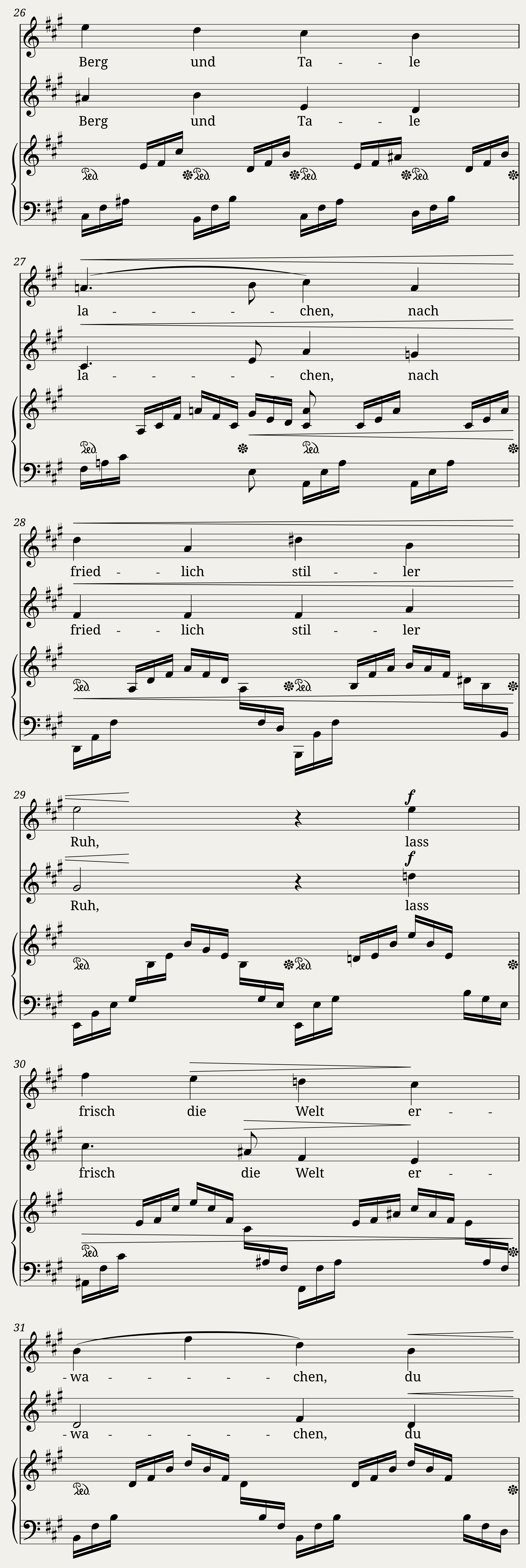 Abendlied — 5/6