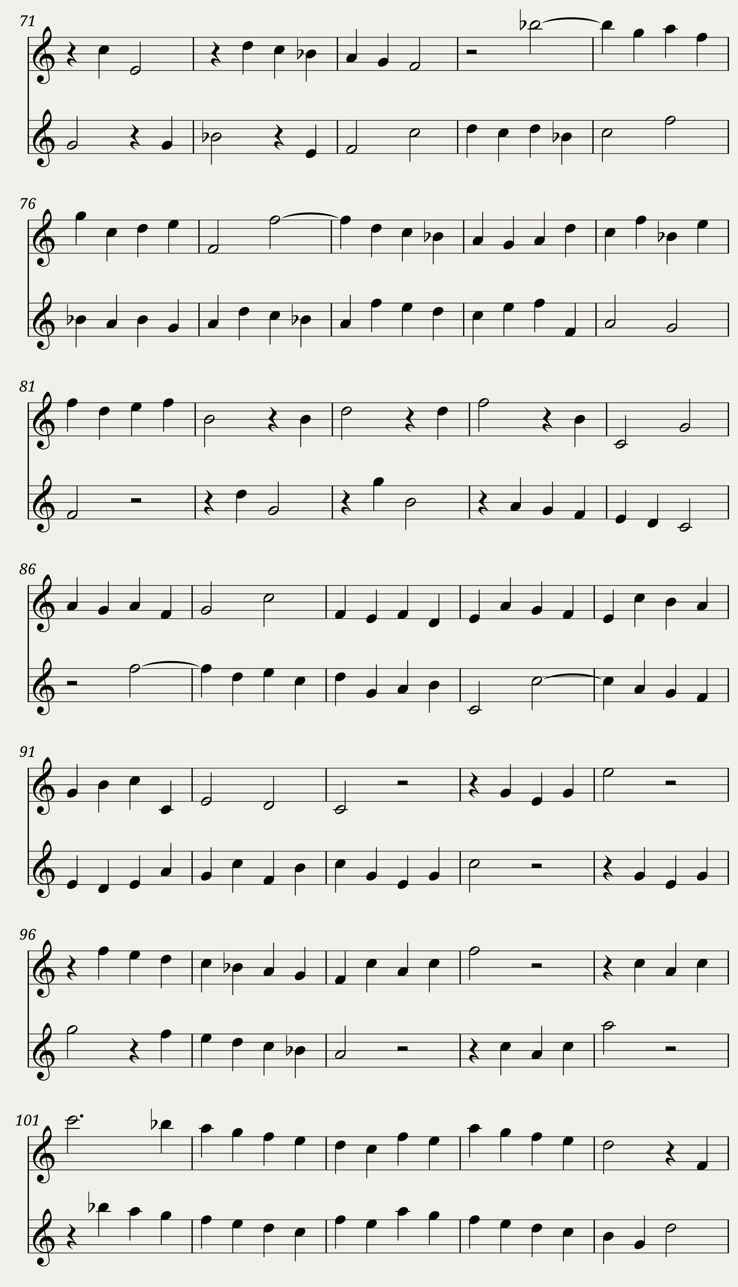 Telemann - Sonata 6 — 3/4