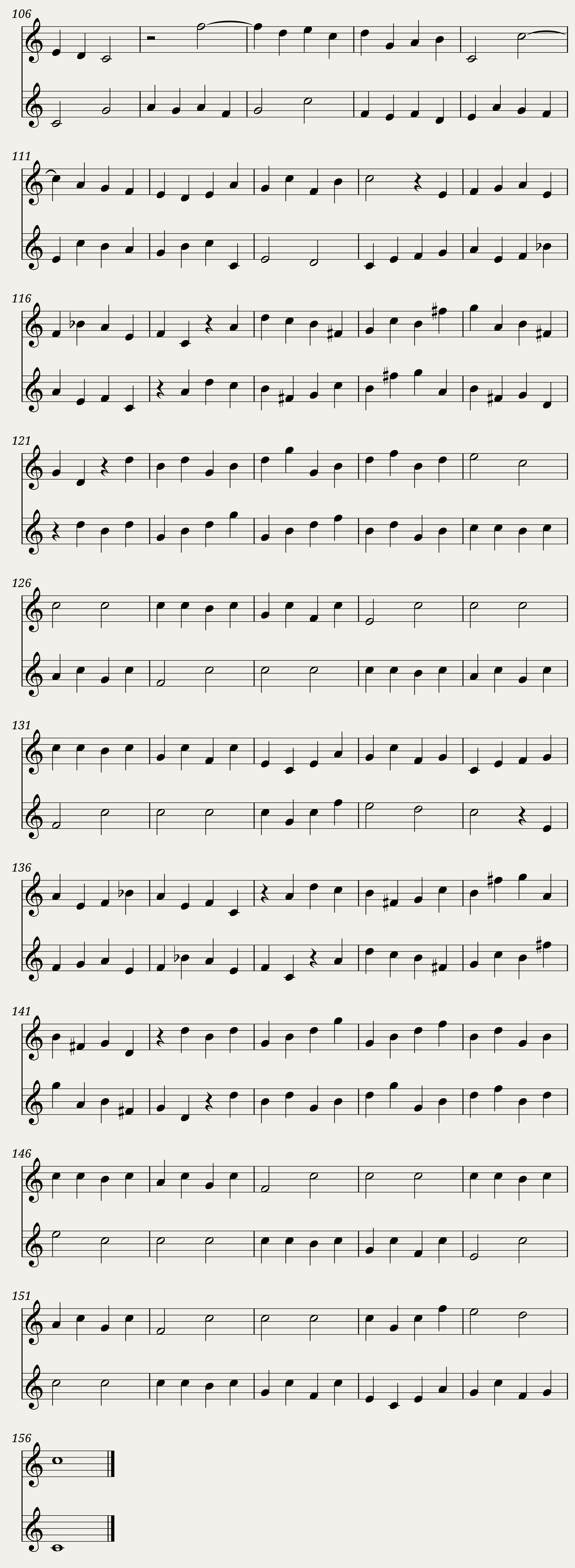 Telemann - Sonata 6 — 4/4