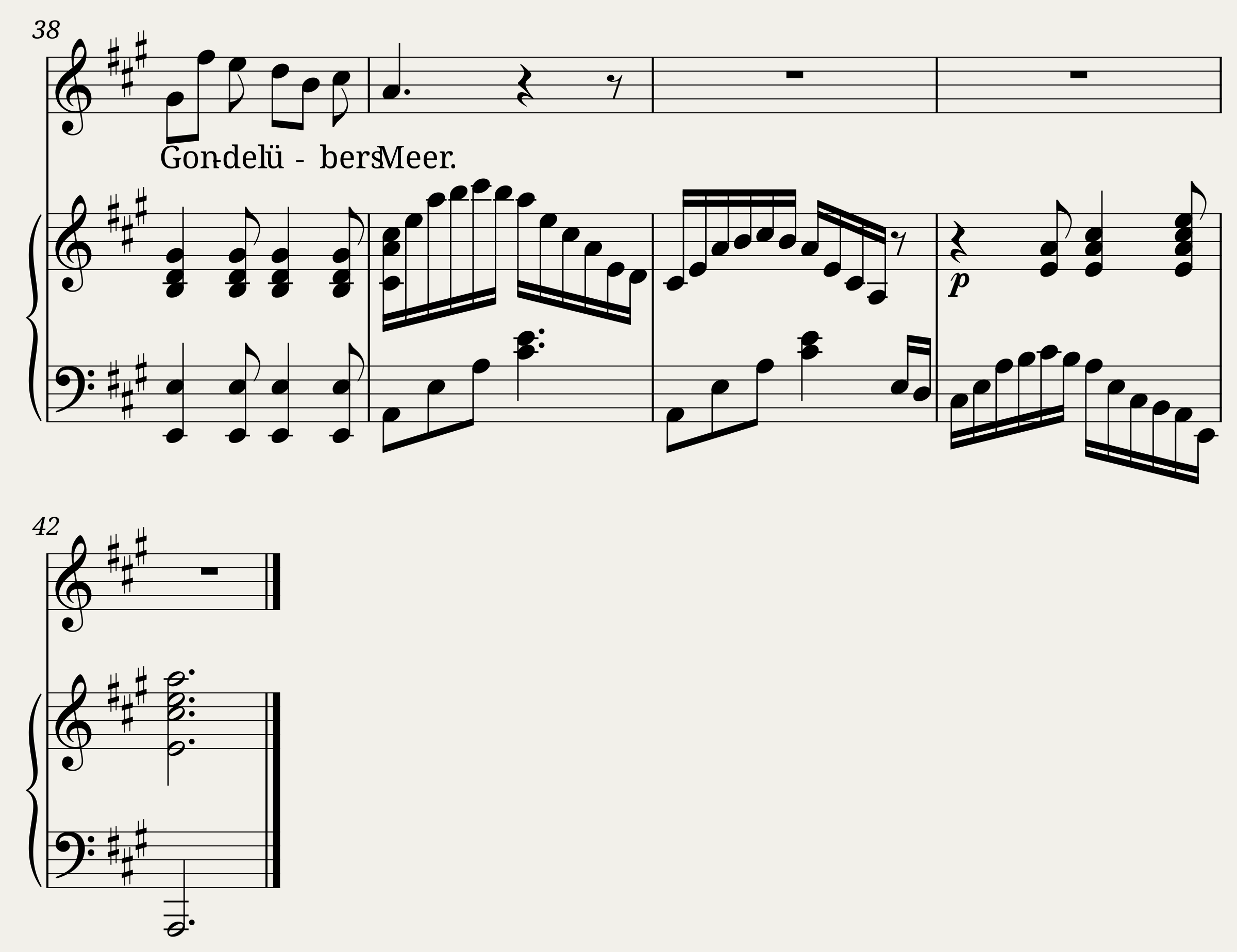 Gondellied — 3/3