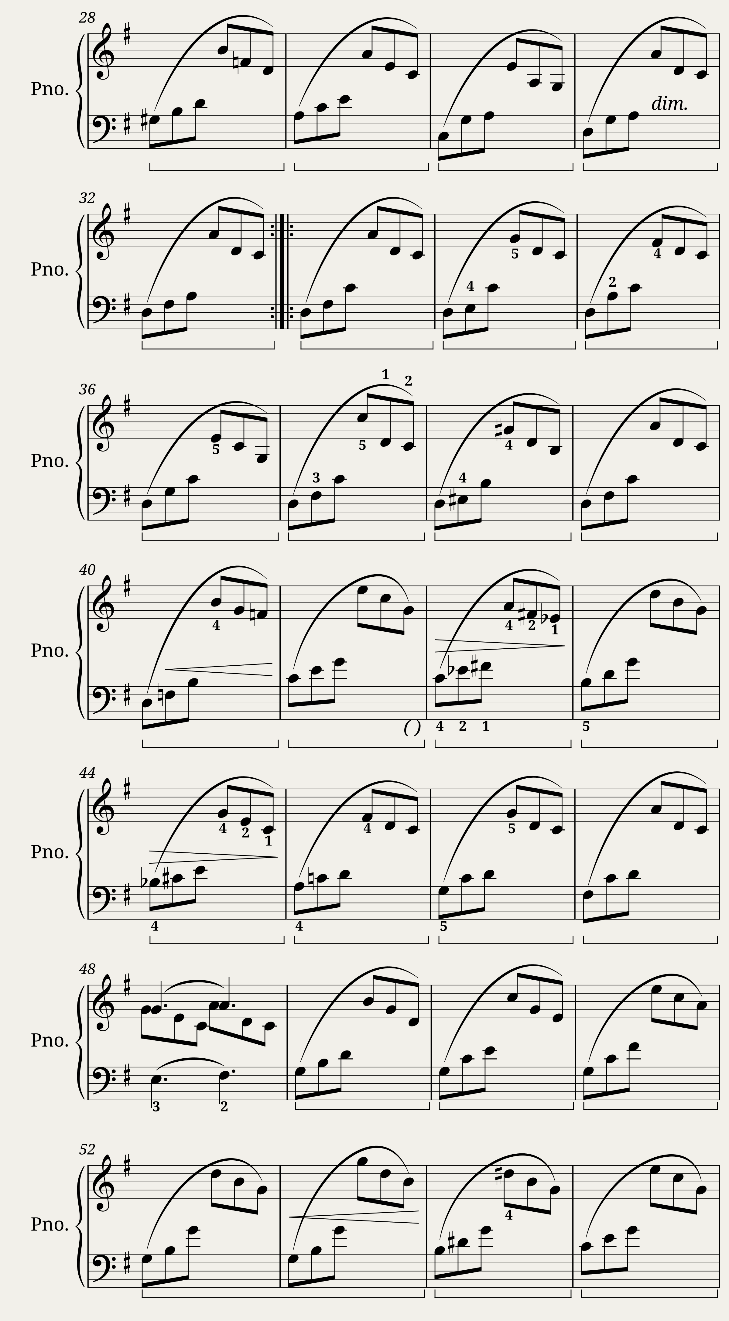 BWV 999 Prelude in C Minor (Lute Sound) — 2/2