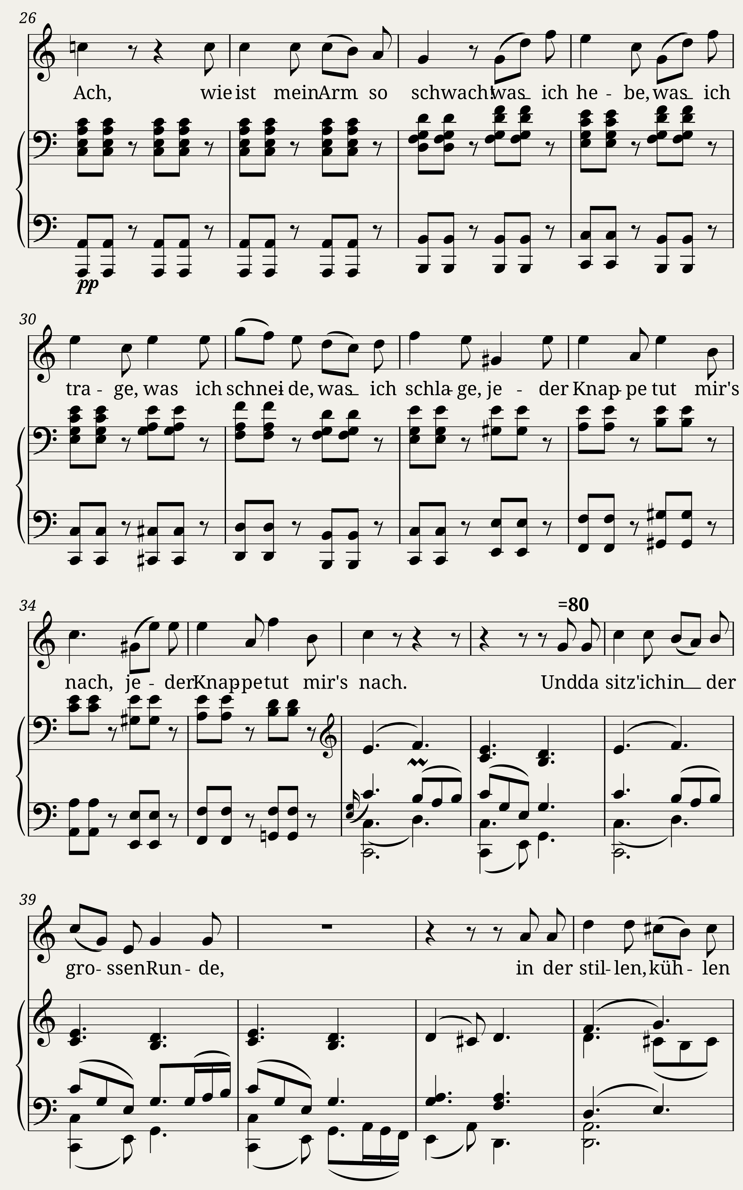 BWV 854 The Well-Tempered Clavier Part I Fuga IX — 3/3