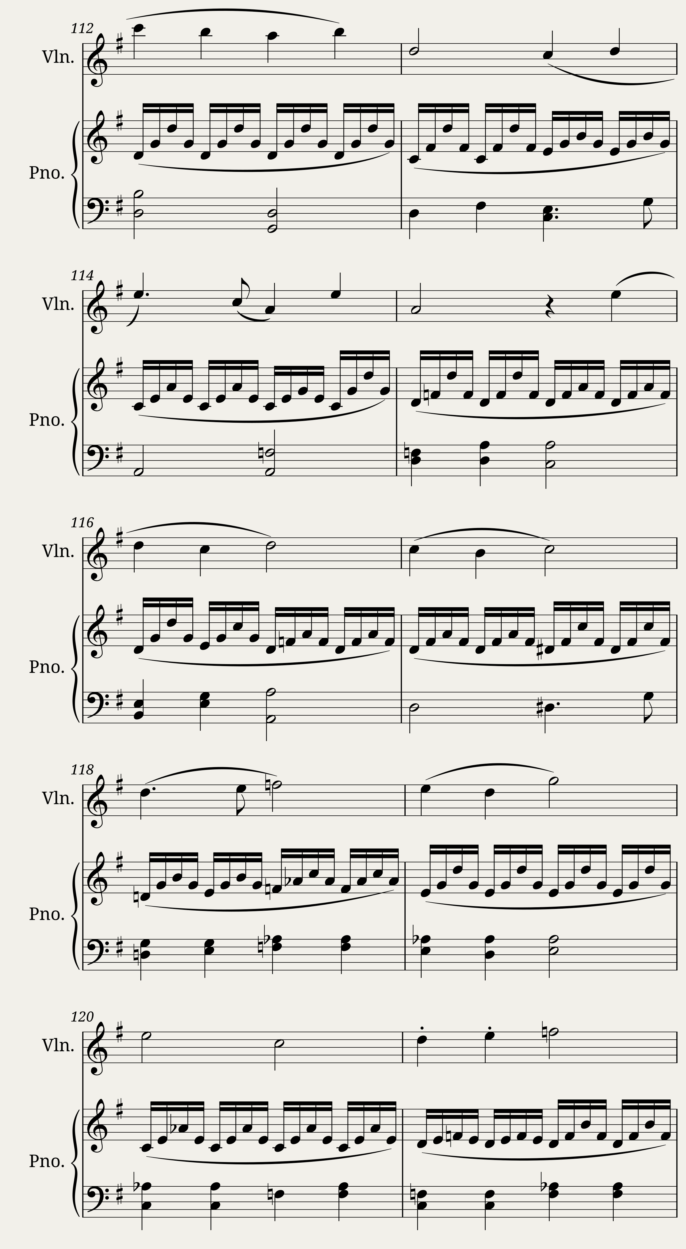 Piano and violin sonata n1 in G major by Dominique Picard - 3rd mv — 11/22