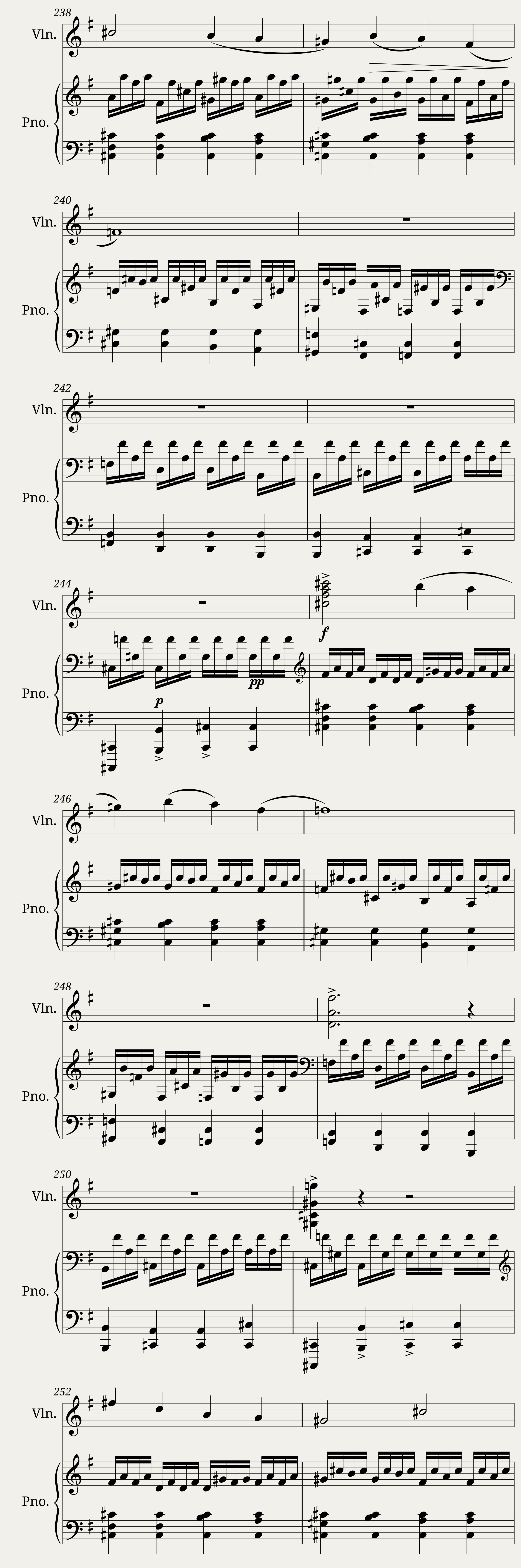 Piano and violin sonata n1 in G major by Dominique Picard - 3rd mv — 21/22