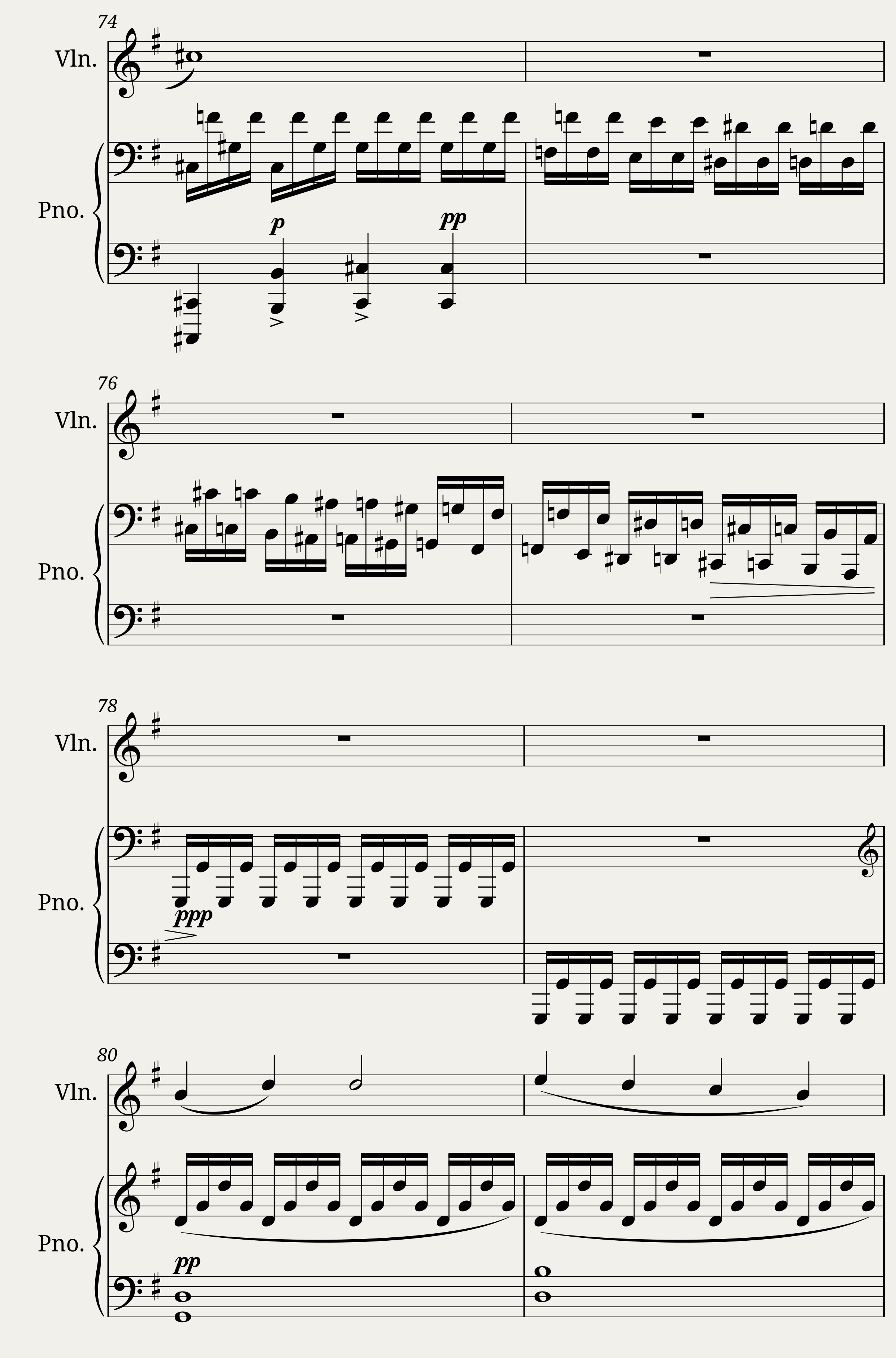 Piano and violin sonata n1 in G major by Dominique Picard - 3rd mv — 7/22