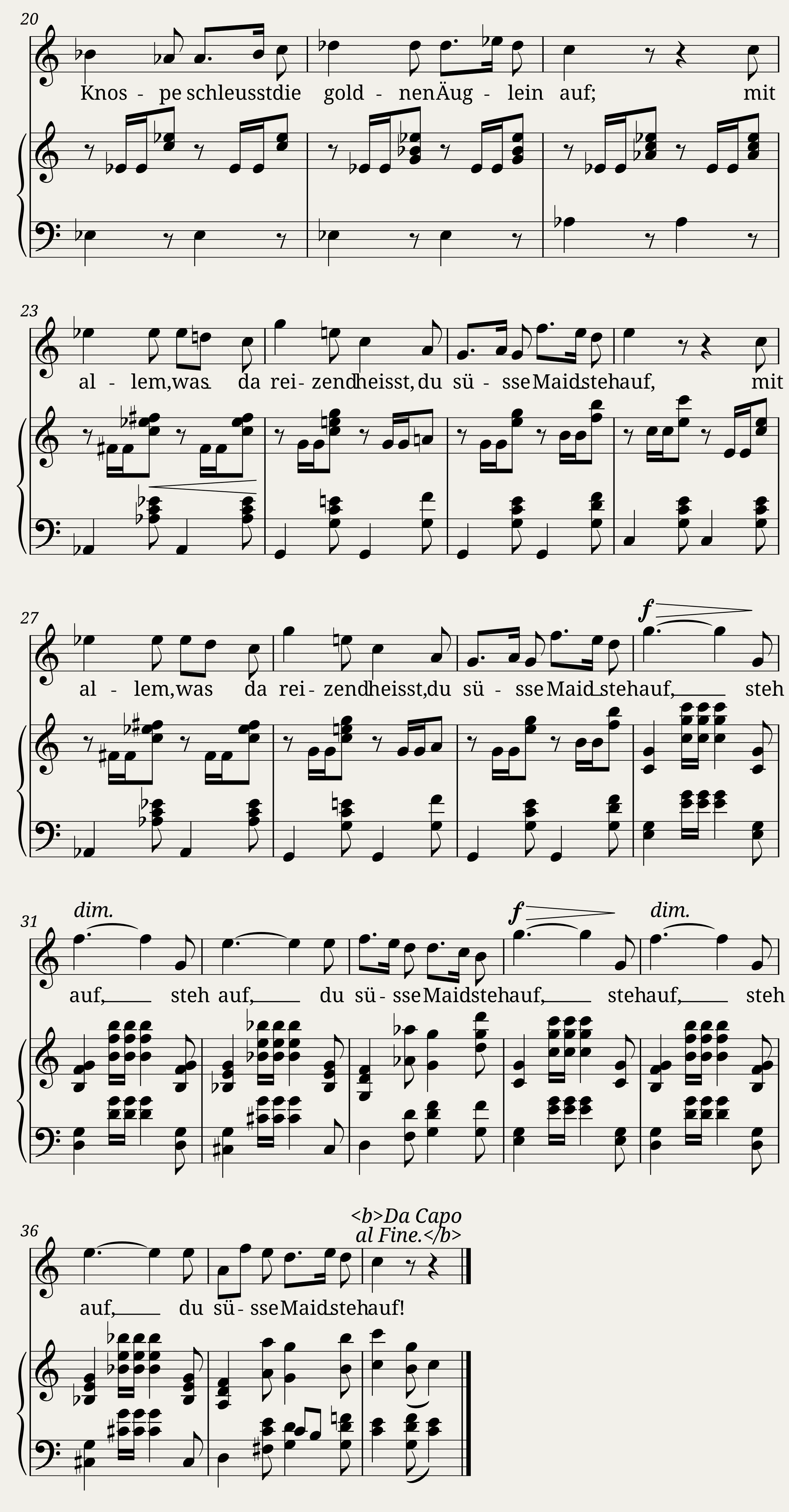 Ständchen, D.889 — 2/2