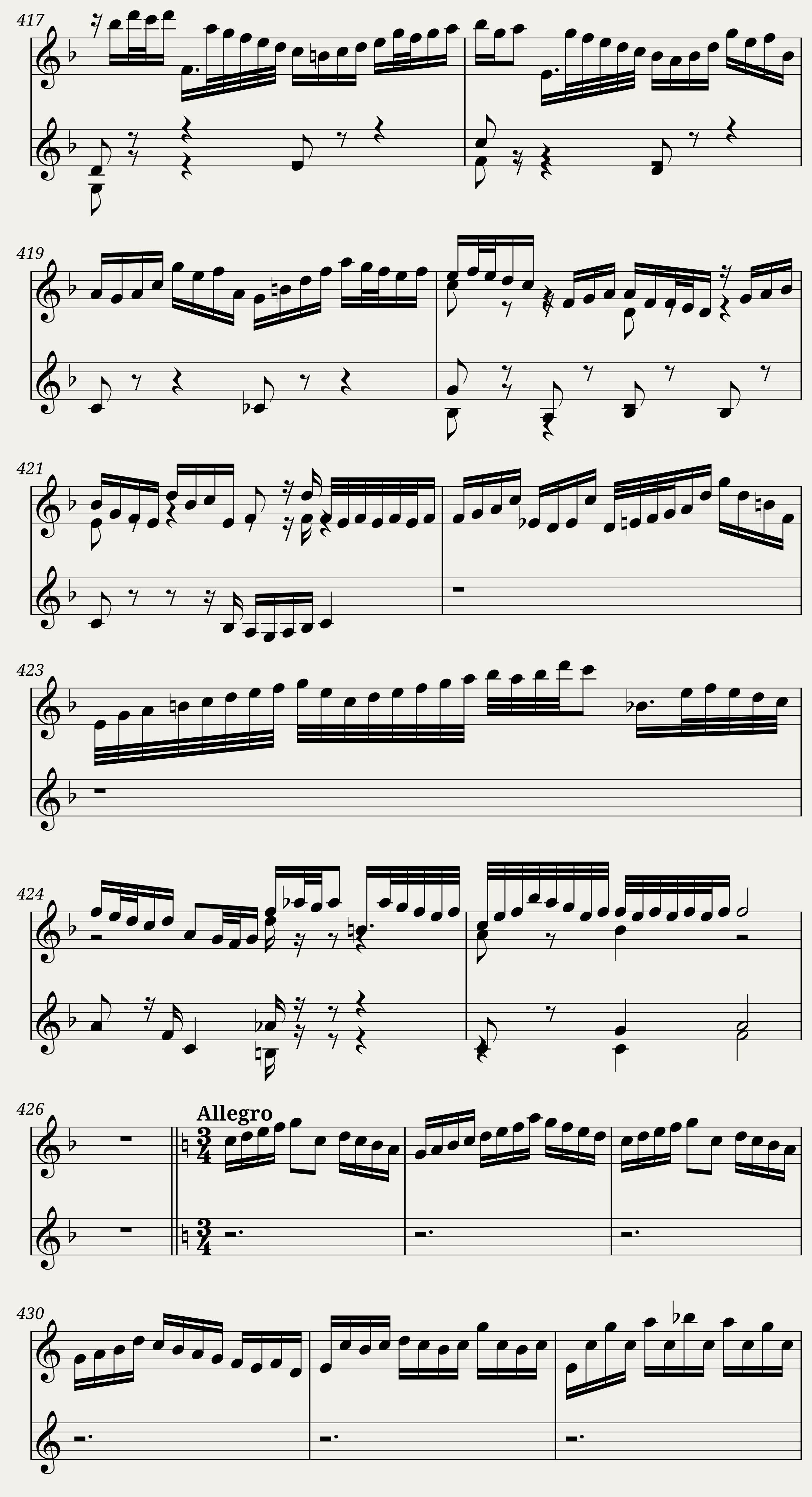 BWV 1005 Violin Sonata No.3 in C major — 18/22
