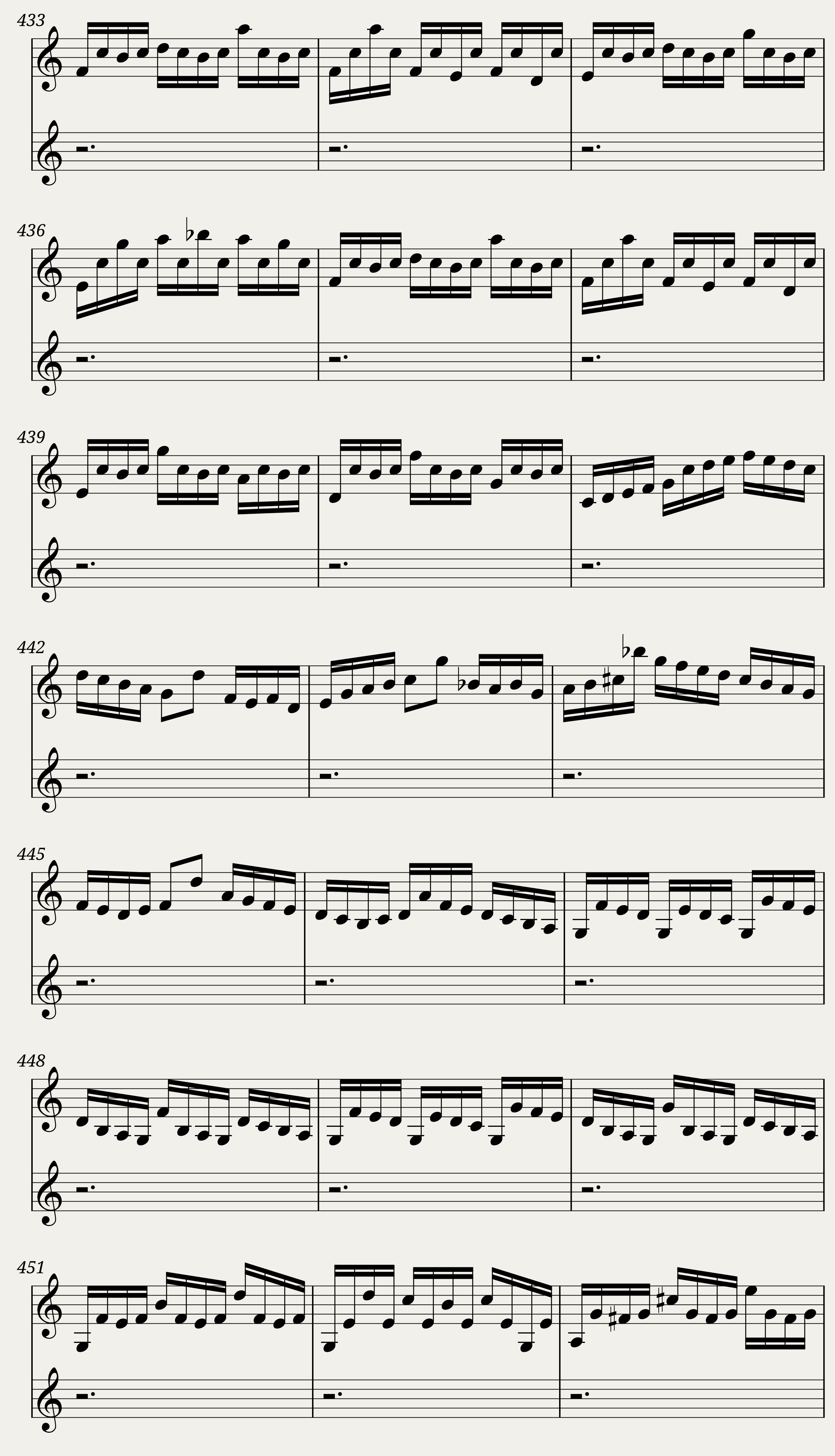 BWV 1005 Violin Sonata No.3 in C major — 19/22