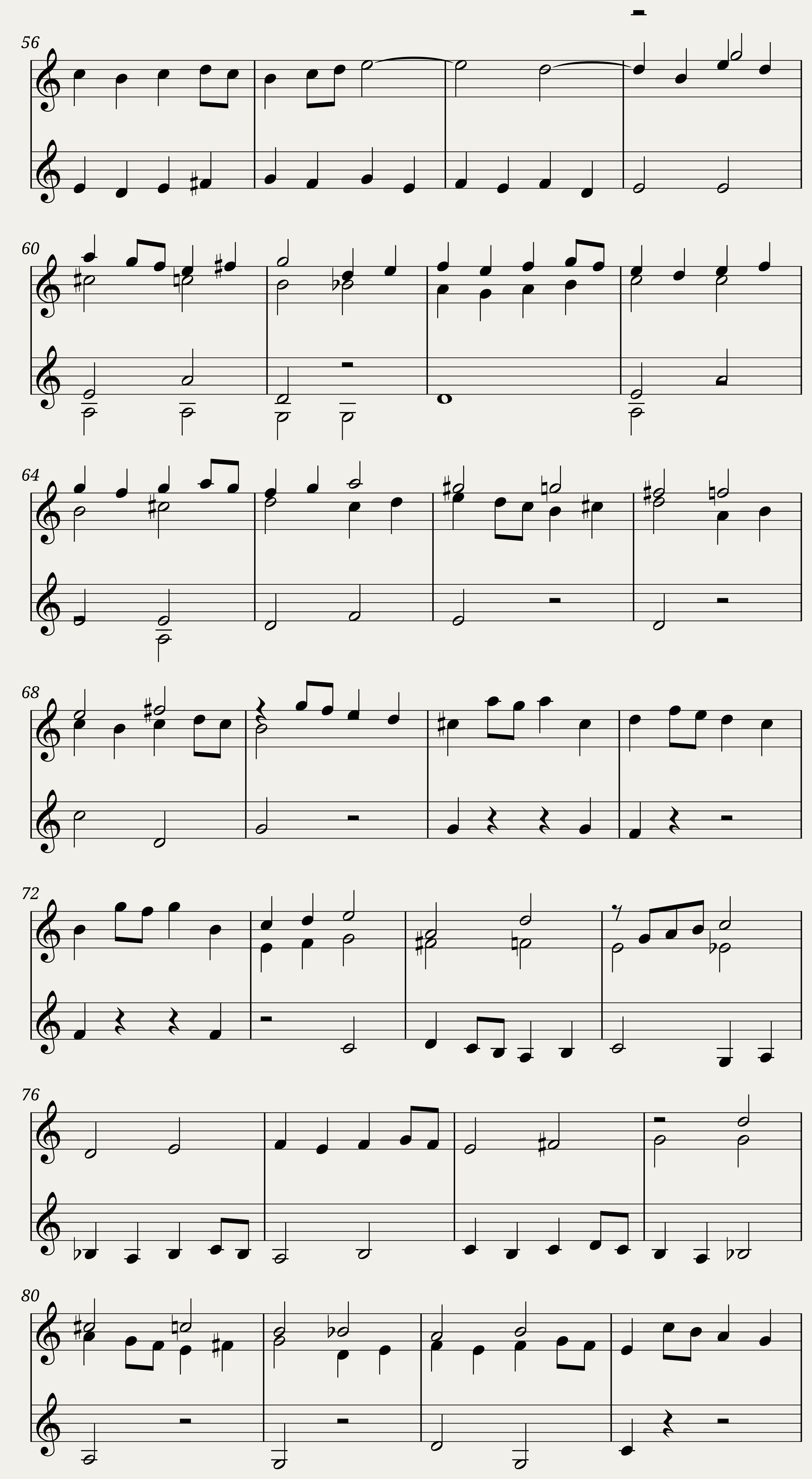 BWV 1005 Violin Sonata No.3 in C major — 3/22