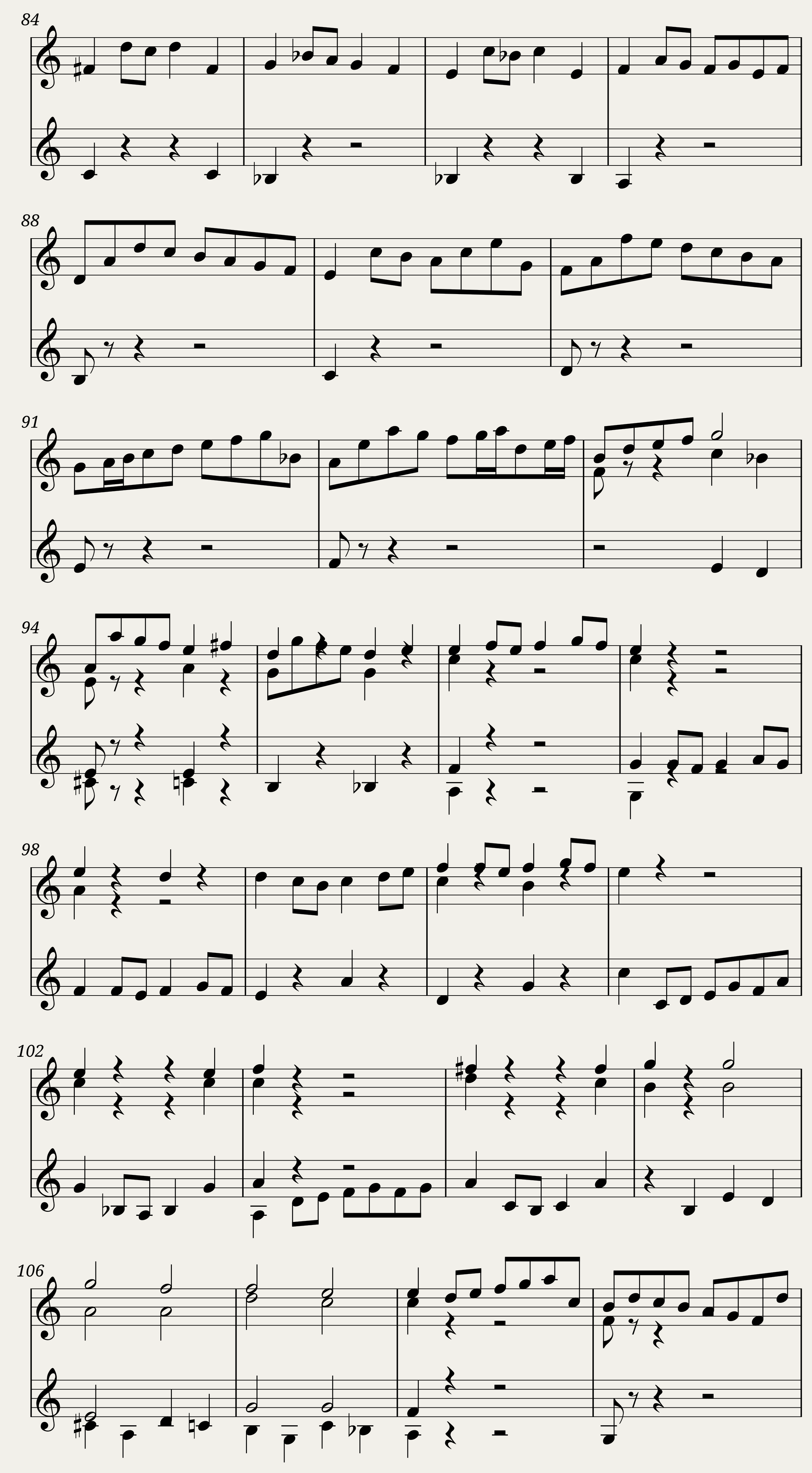 BWV 1005 Violin Sonata No.3 in C major — 4/22