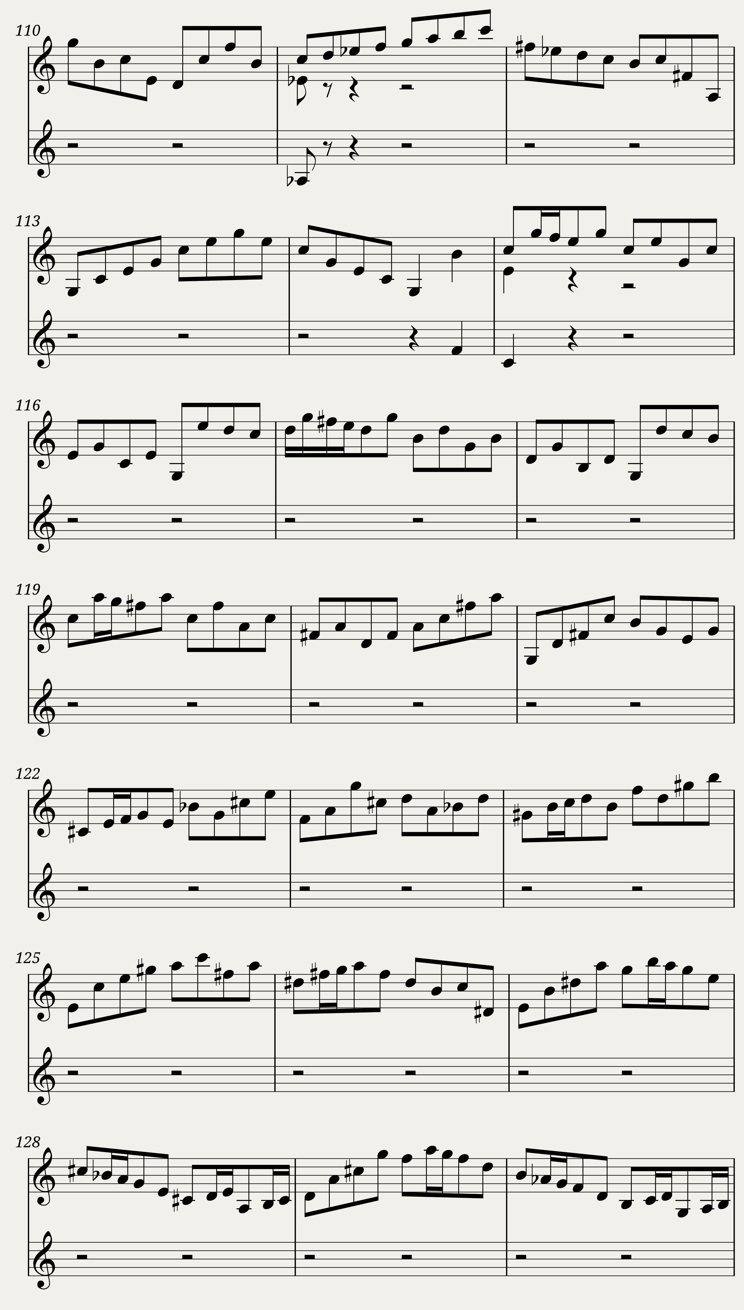 BWV 1005 Violin Sonata No.3 in C major — 5/22