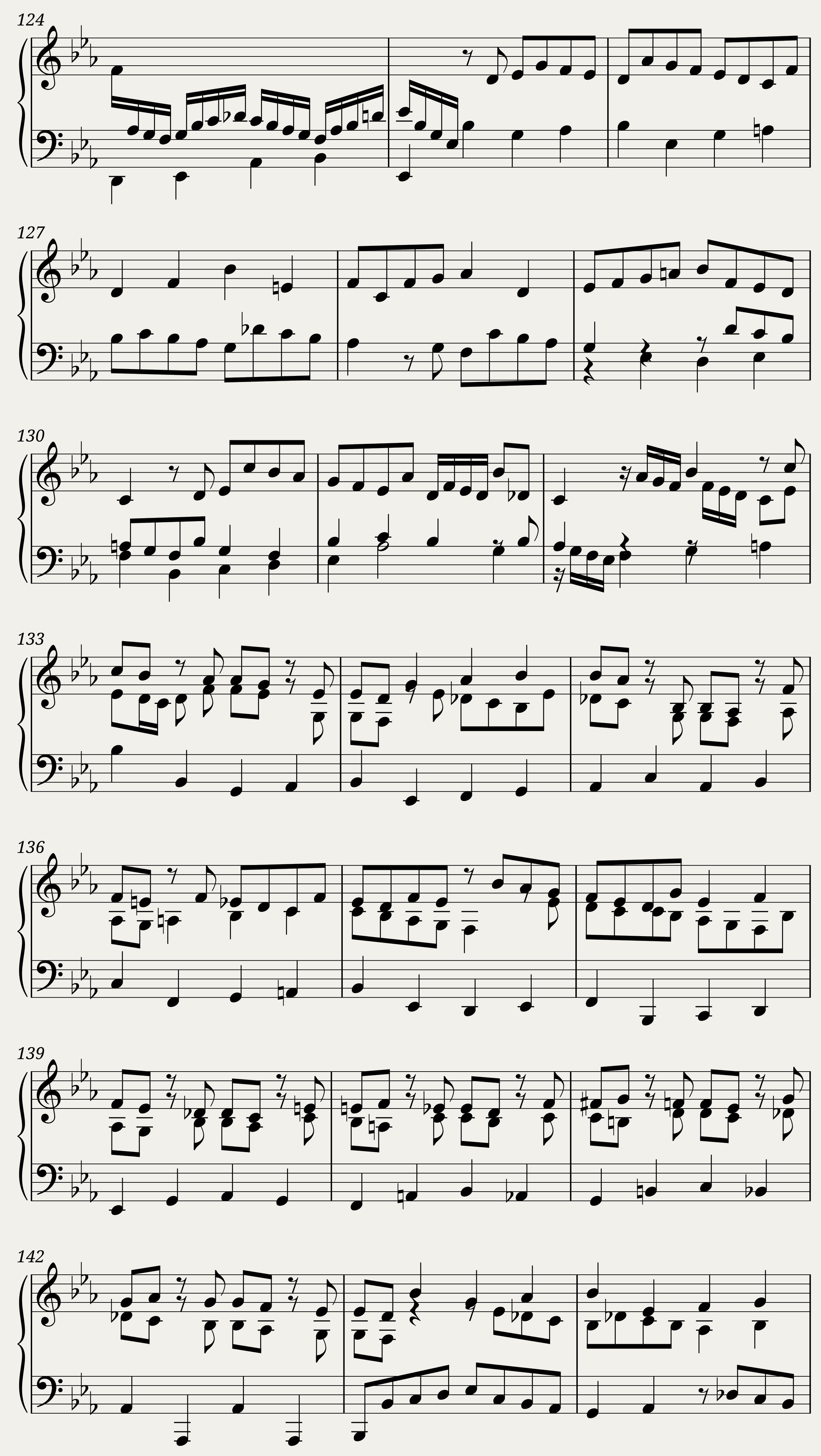 BWV 998: Prelude Fugue and Allegro in E-flat Major (Lute Sound) — 9/14