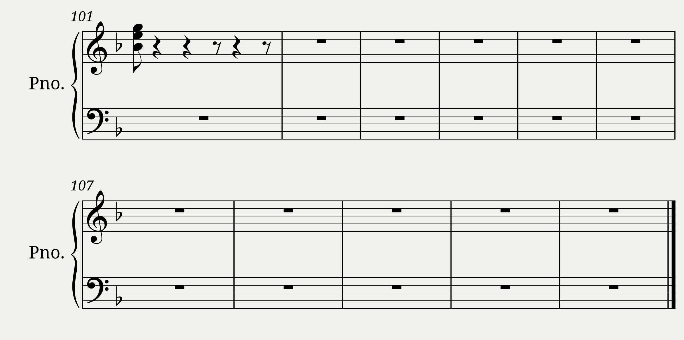 Richard Wagner - GoÌtterdaÌmmerung Act 3 Prelude (Piano Score) — 7/7