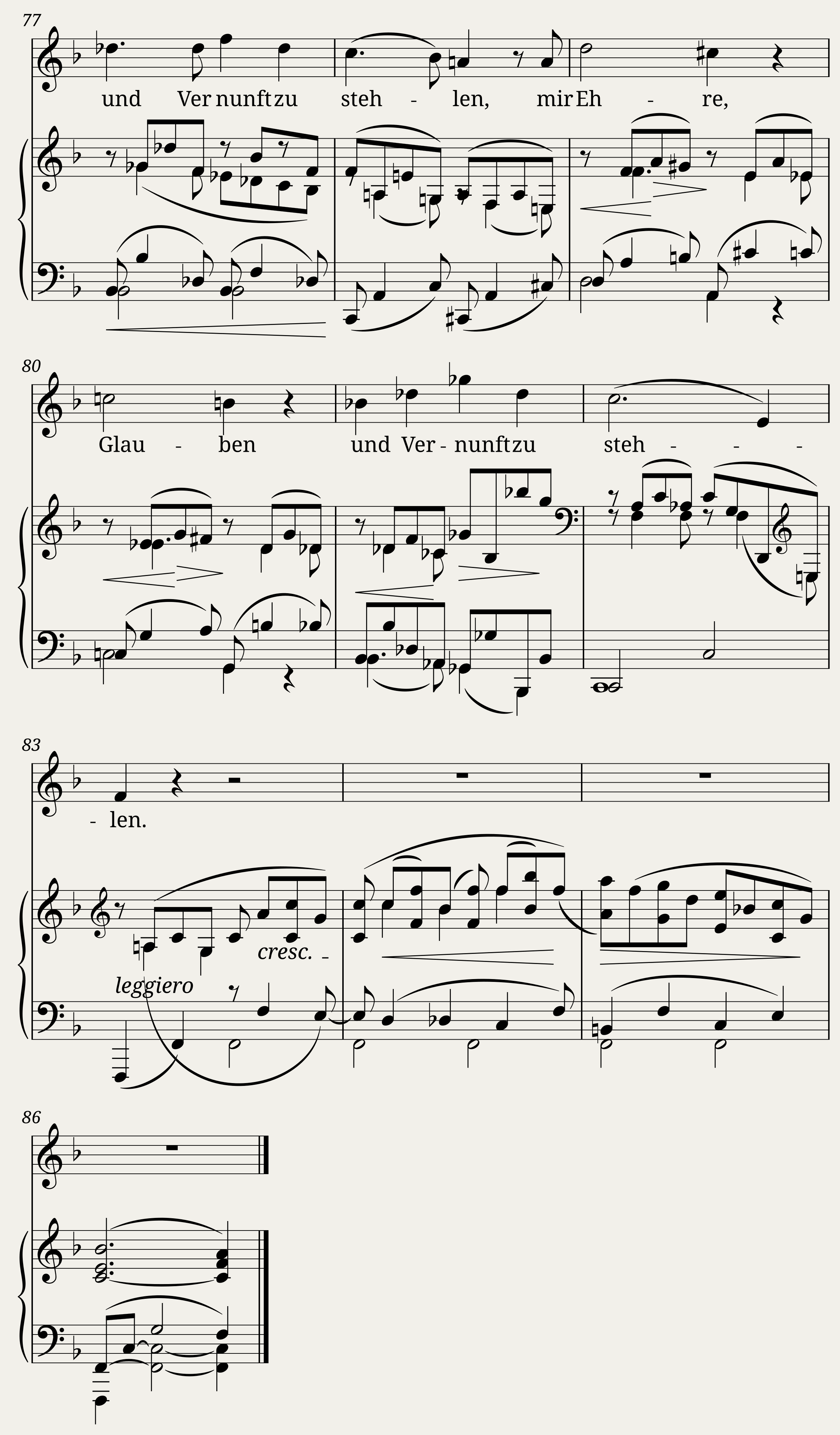 Brahms Johannes - 5 Lieder Op. 47 No.2 - Liebesglut — 4/4