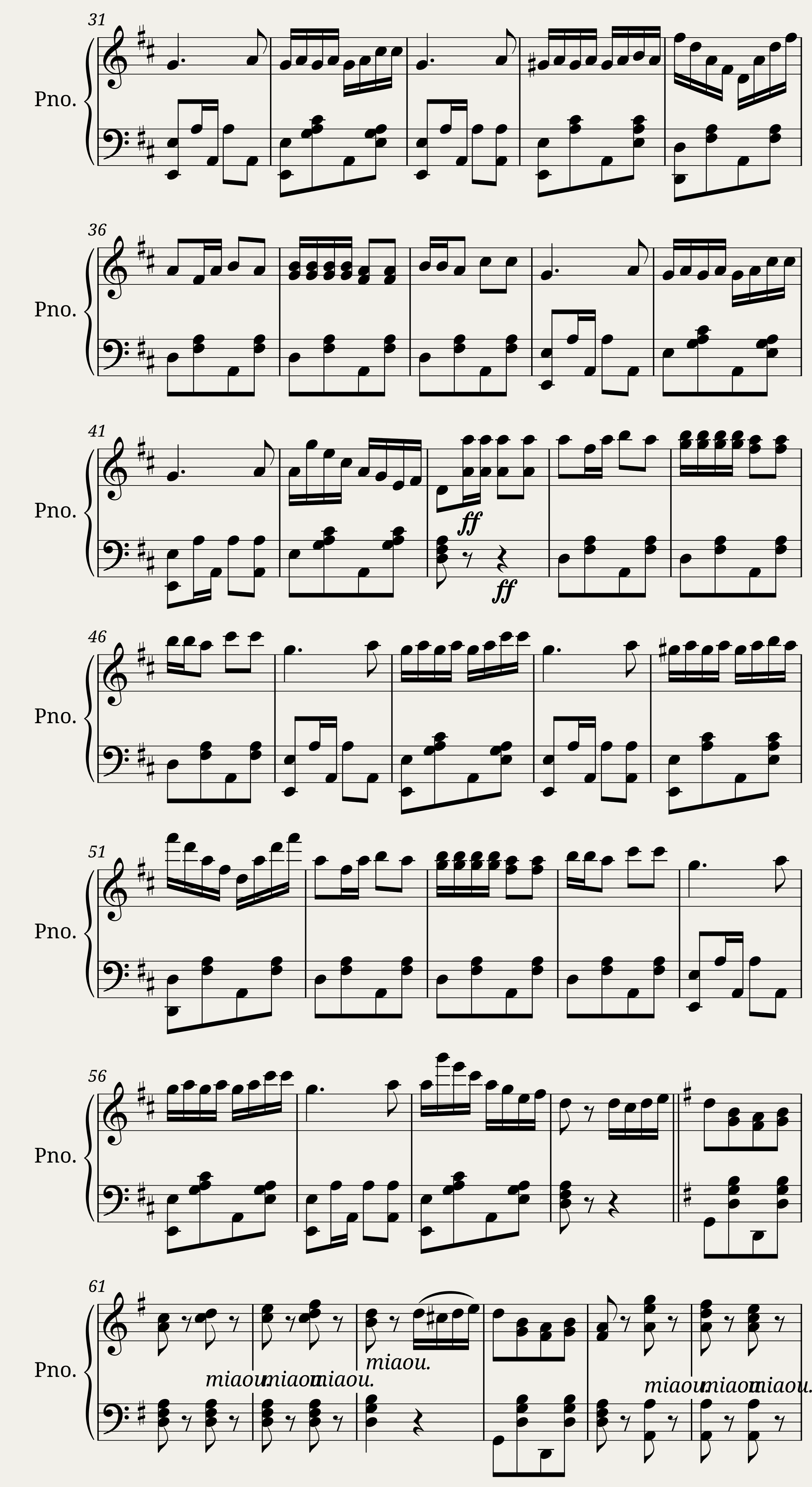 La Polka des Chats — 2/4