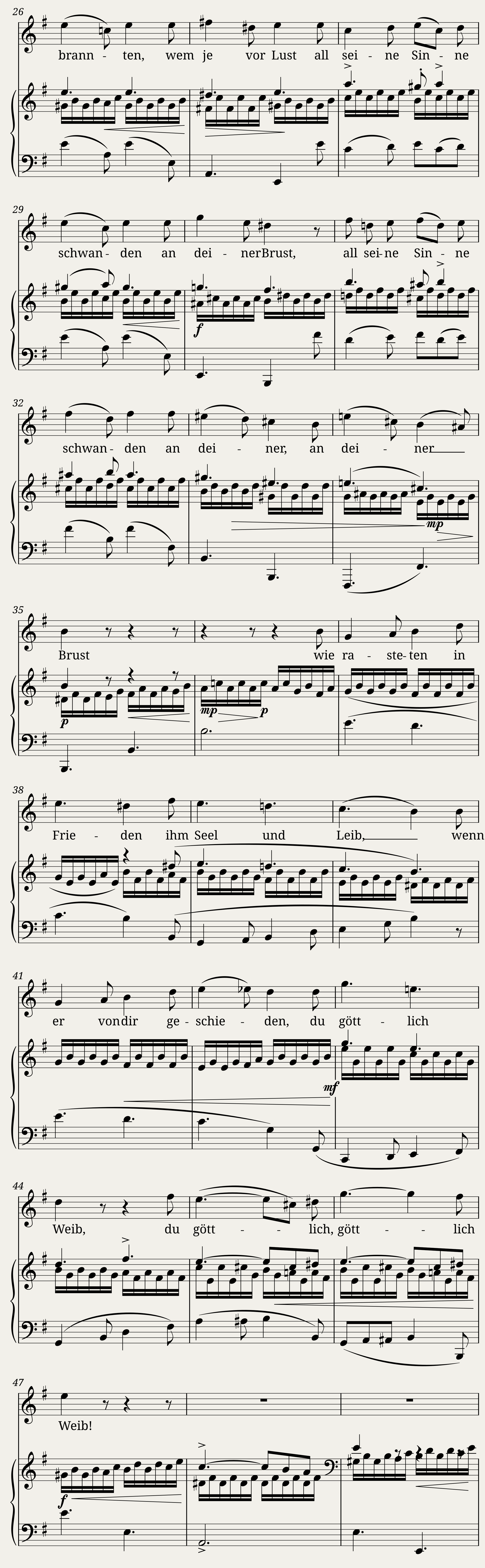 Brahms Johannes - 8 Lieder und Gesänge Op.57 No.5 - In meiner Nächte Sehnen — 2/3