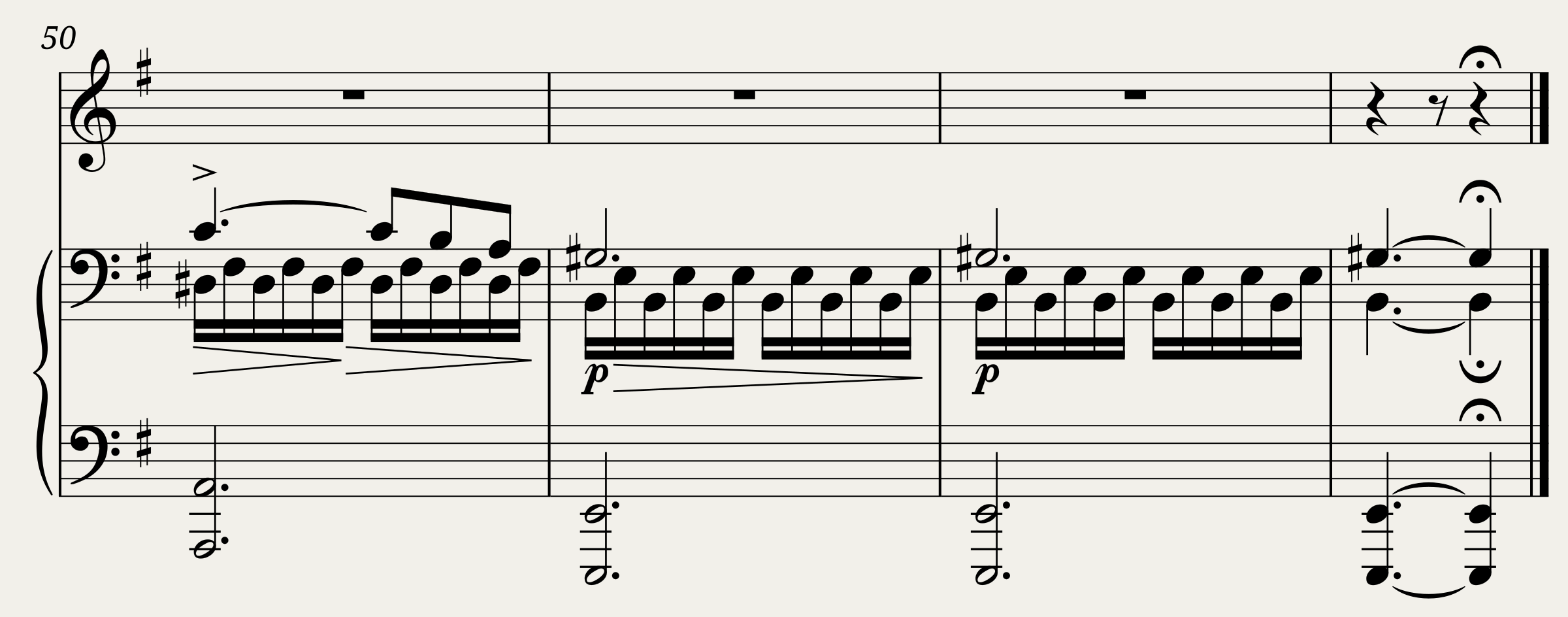 Brahms Johannes - 8 Lieder und Gesänge Op.57 No.5 - In meiner Nächte Sehnen — 3/3
