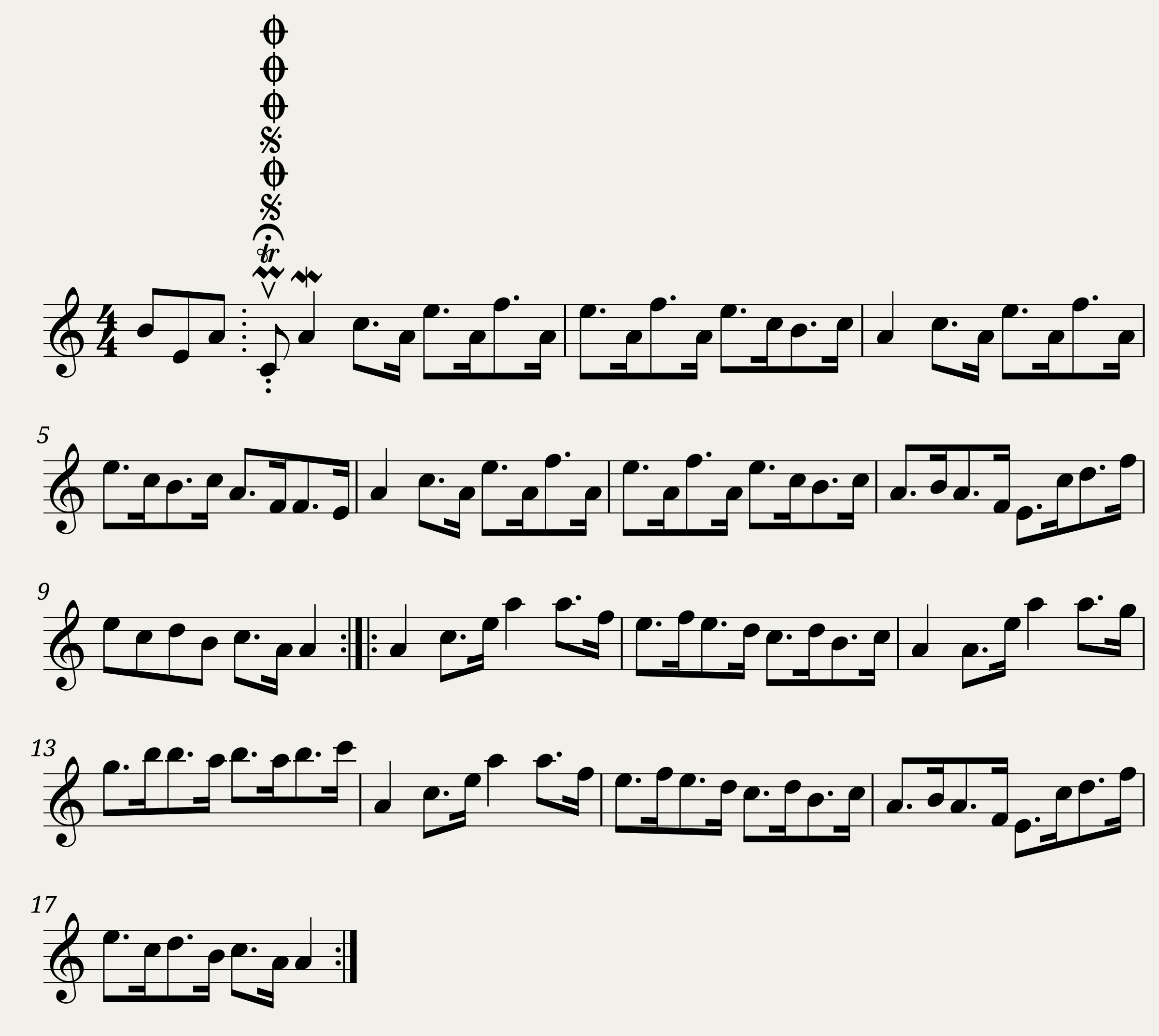 Humphrey's Hornpipe 1727
