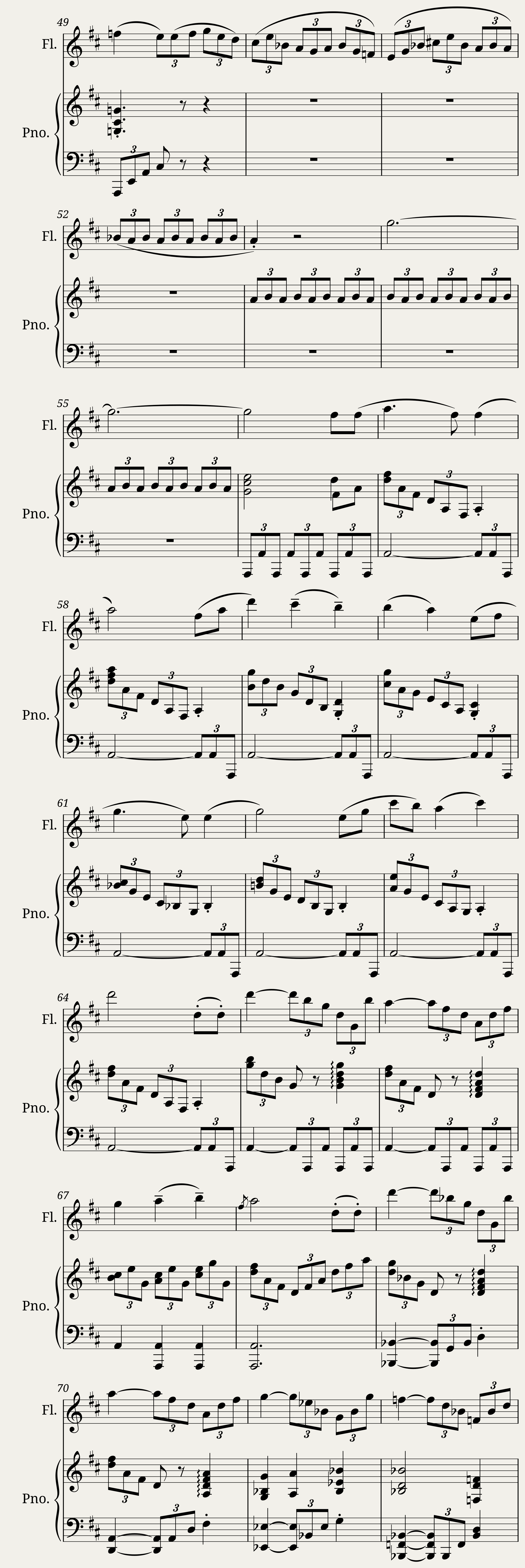 Brahms - Lullaby — 3/4