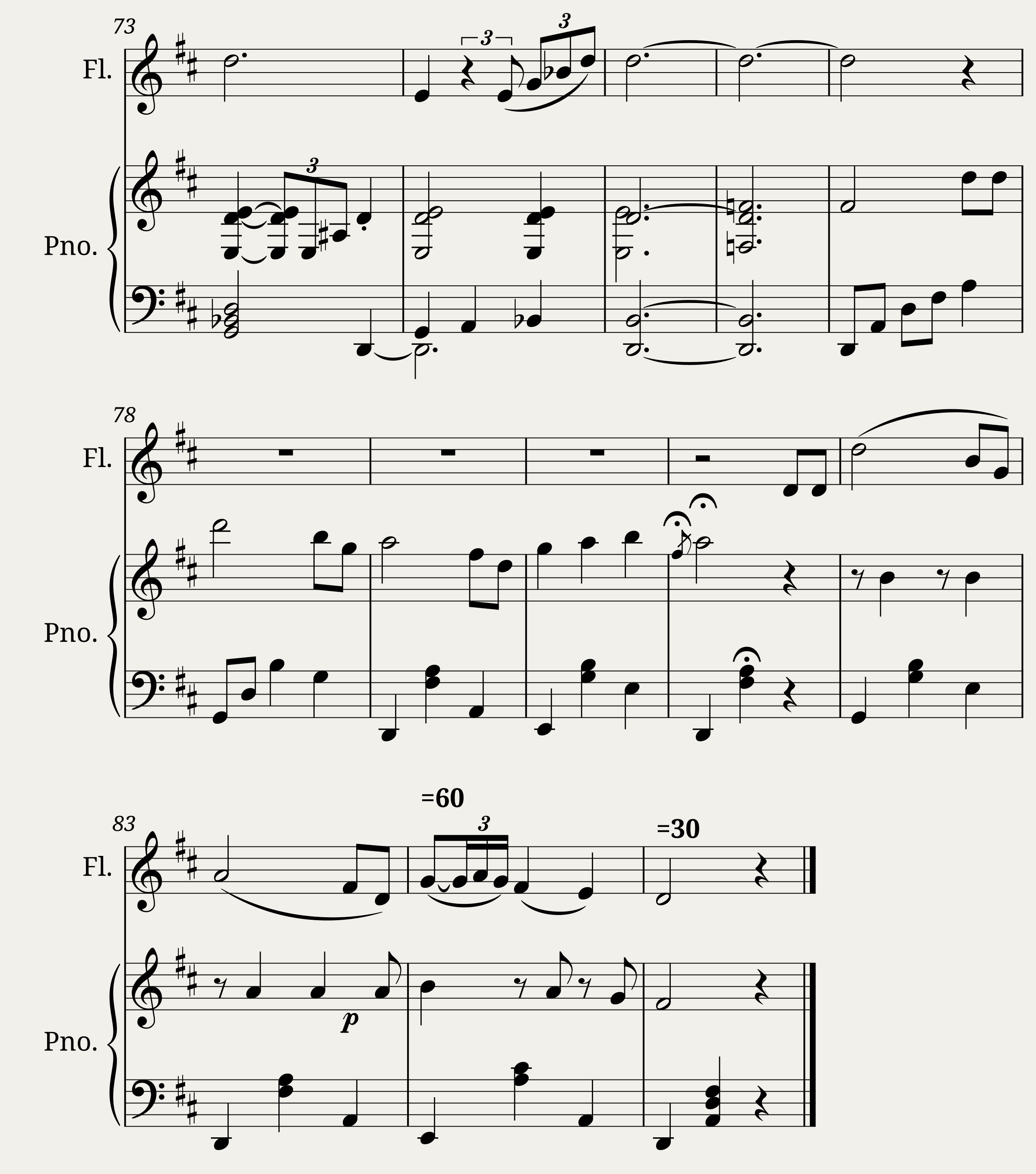 Brahms - Lullaby — 4/4