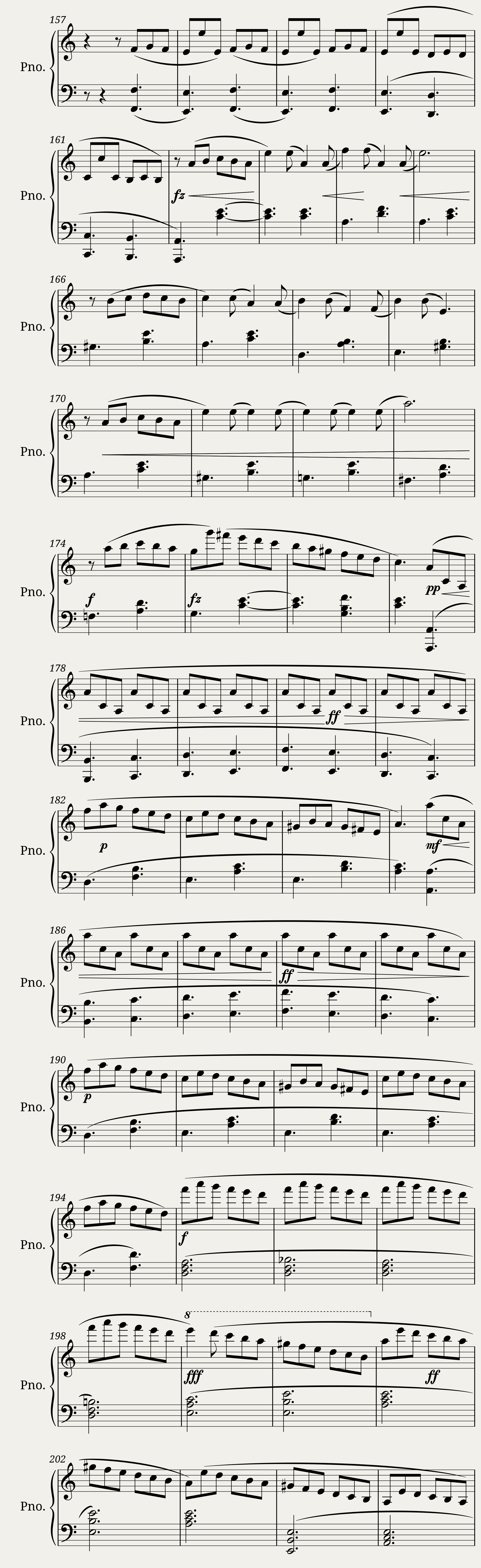 Tarantella in A minor — 6/7
