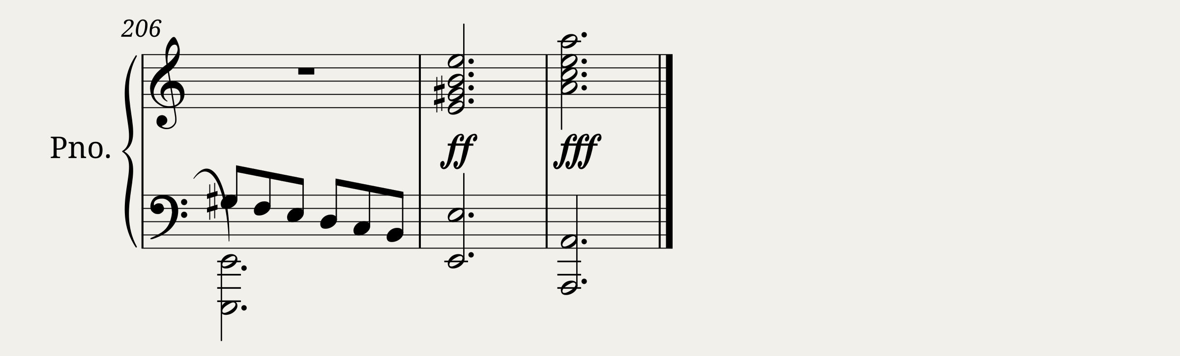 Tarantella in A minor — 7/7