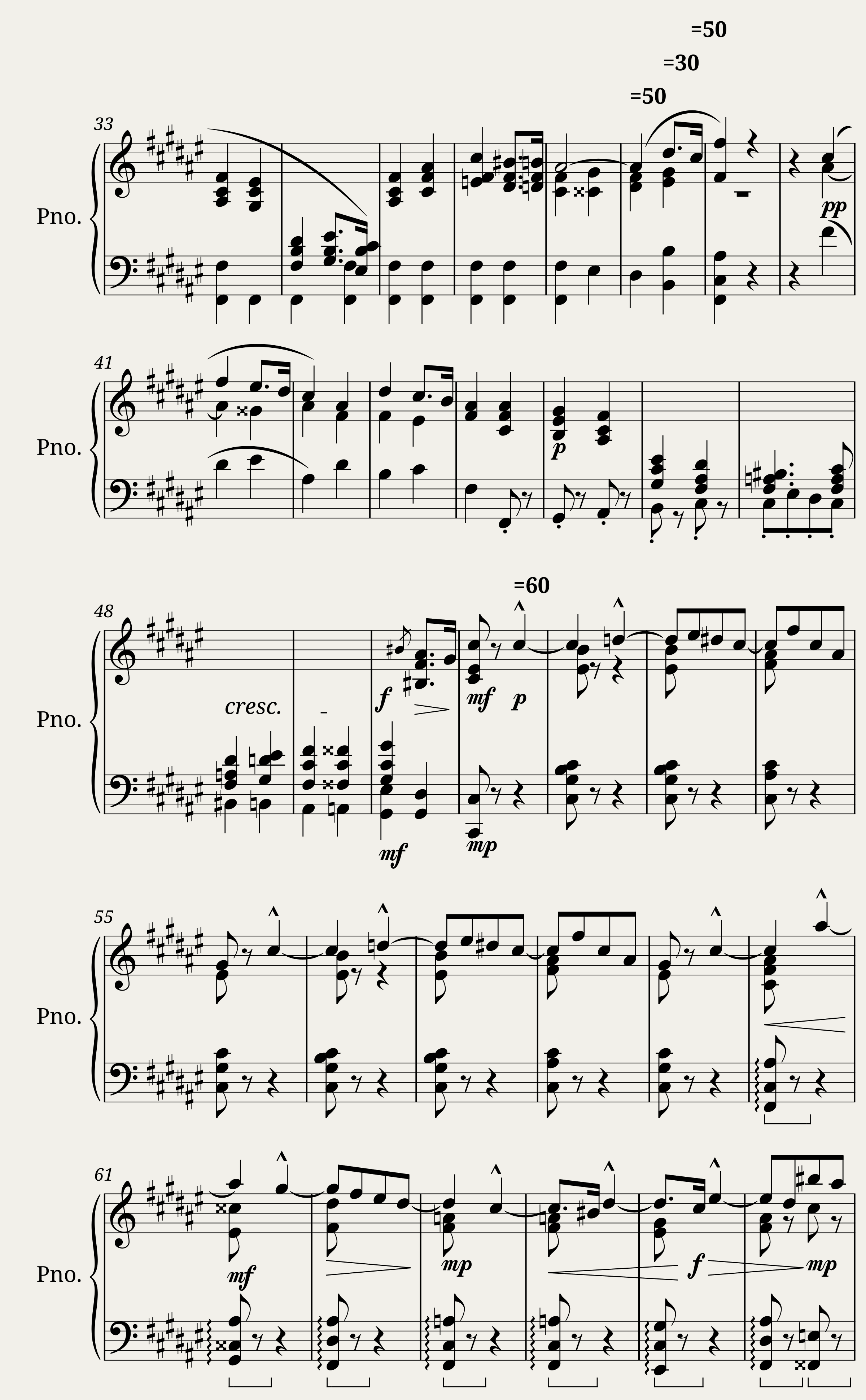 Piano Waltz Greeting from a Girl Friend from Vienna — 2/3
