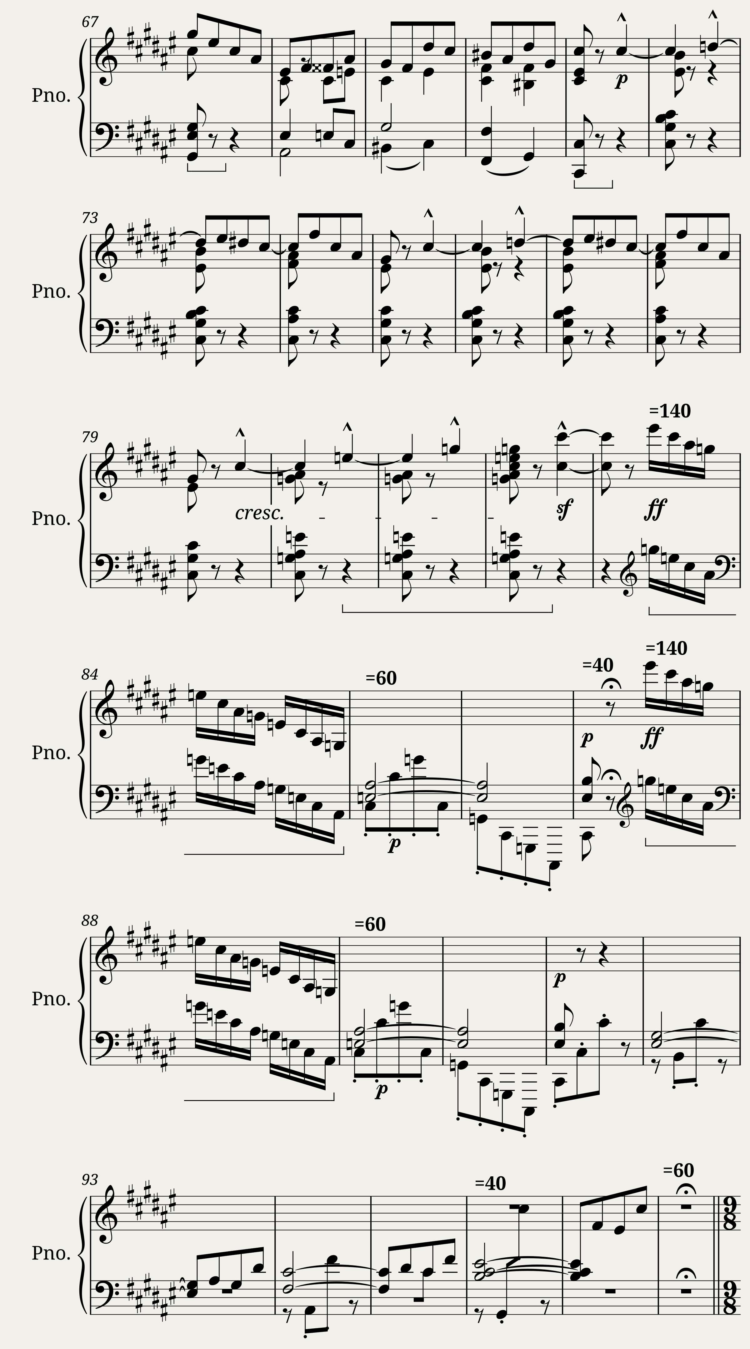 Piano Waltz Greeting from a Girl Friend from Vienna — 3/3