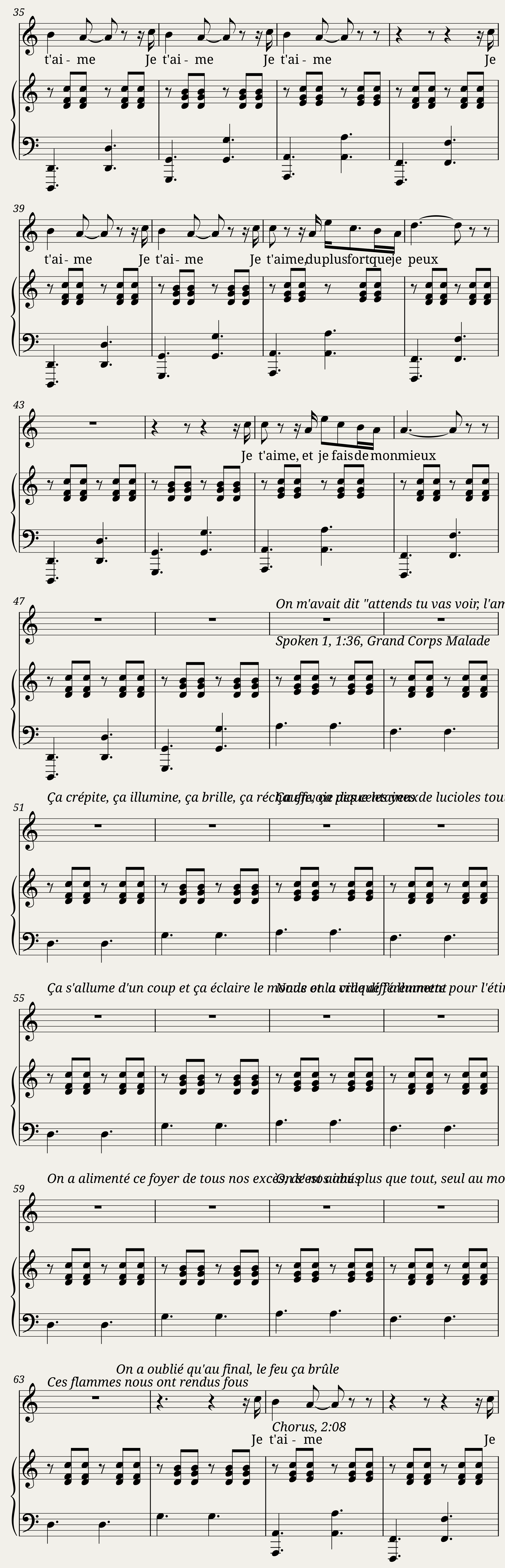Mais je t'aime - Grand Corps Malade & Camille Lellouche — 3/6